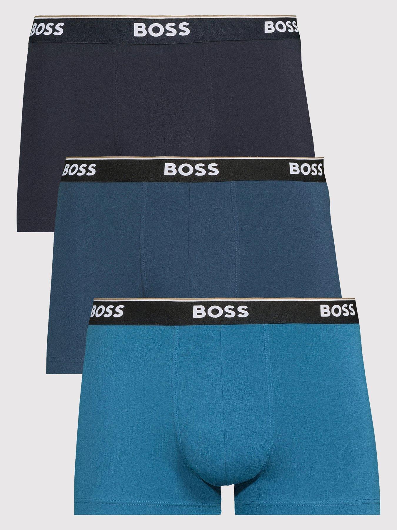 Image 1 of 3 of BOSS Bodywear 3 Pack Power Trunks - Multi