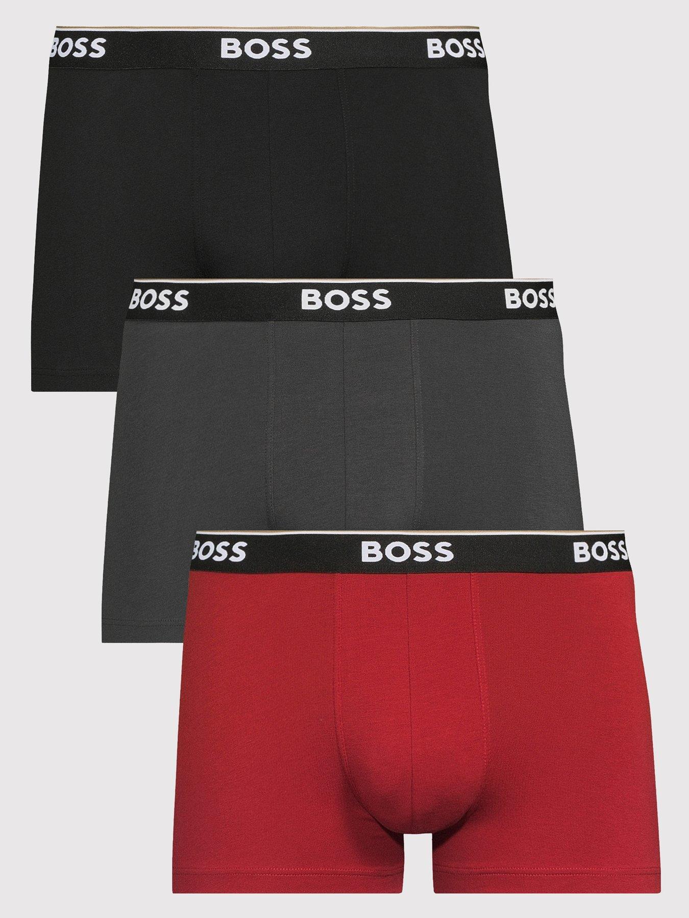 BOSS Bodywear 3 Pack Power Trunks - Multi