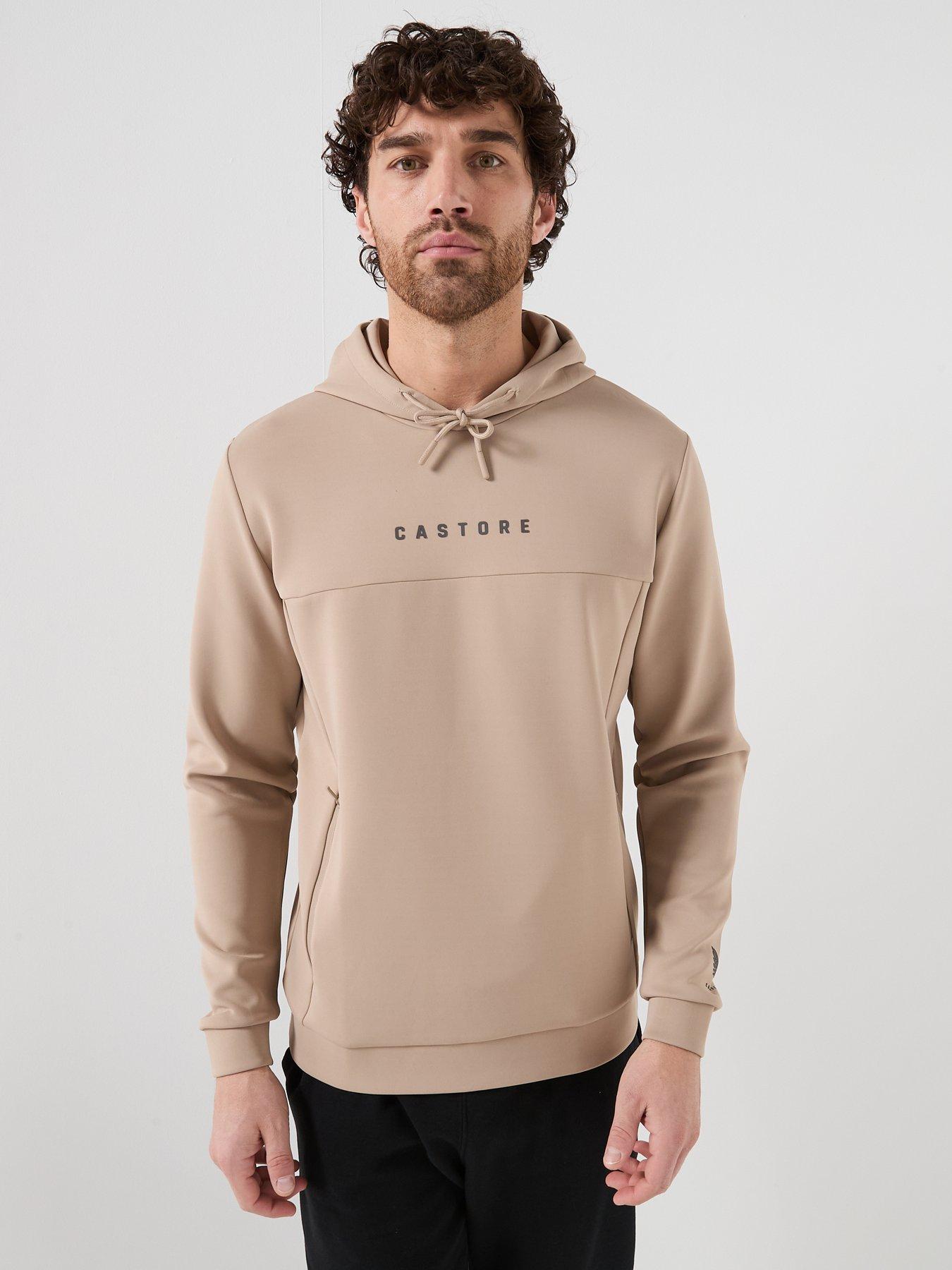 Image 1 of 4 of Castore Mens Training Flex Scuba Hoody - Beige