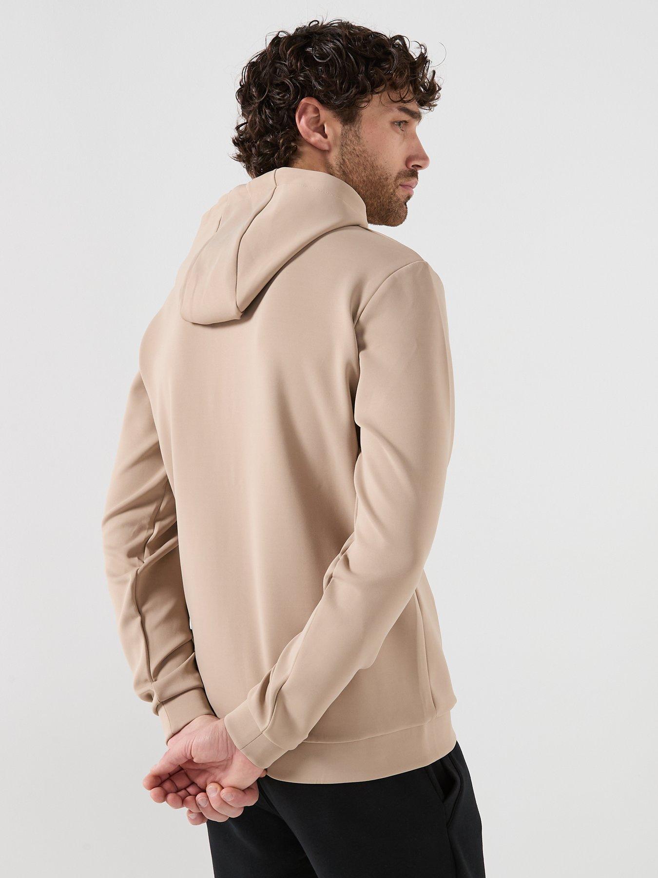 Image 2 of 4 of Castore Mens Training Flex Scuba Hoody - Beige
