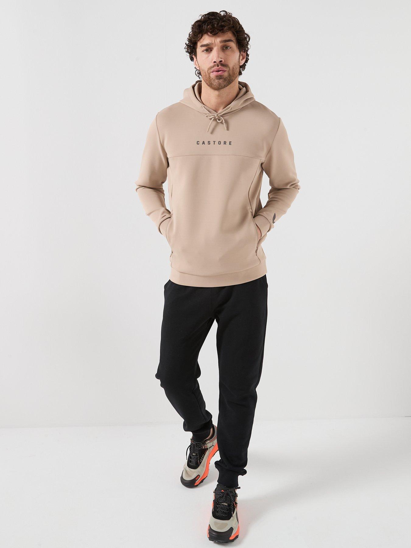 Image 3 of 4 of Castore Mens Training Flex Scuba Hoody - Beige