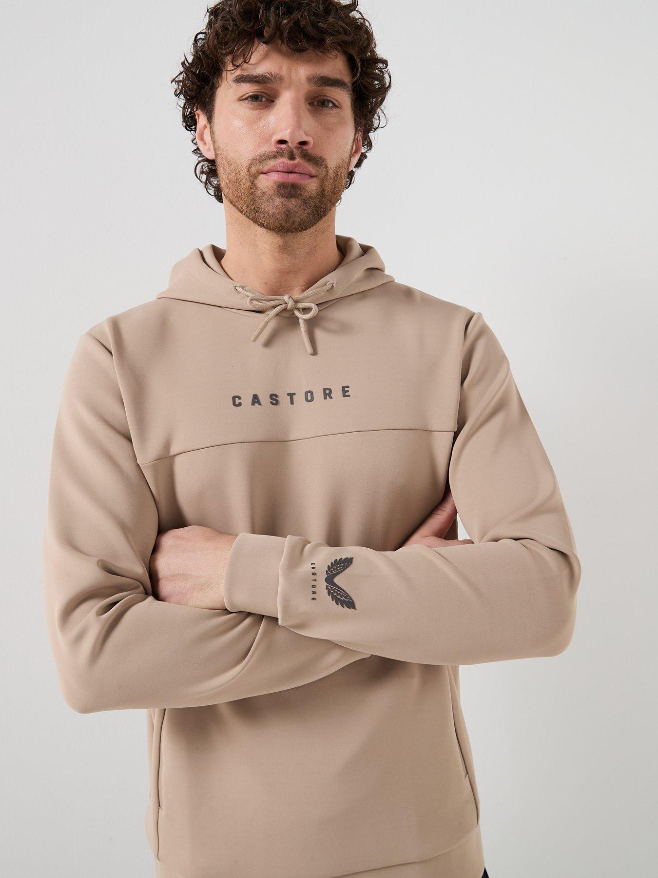 Image 4 of 4 of Castore Mens Training Flex Scuba Hoody - Beige
