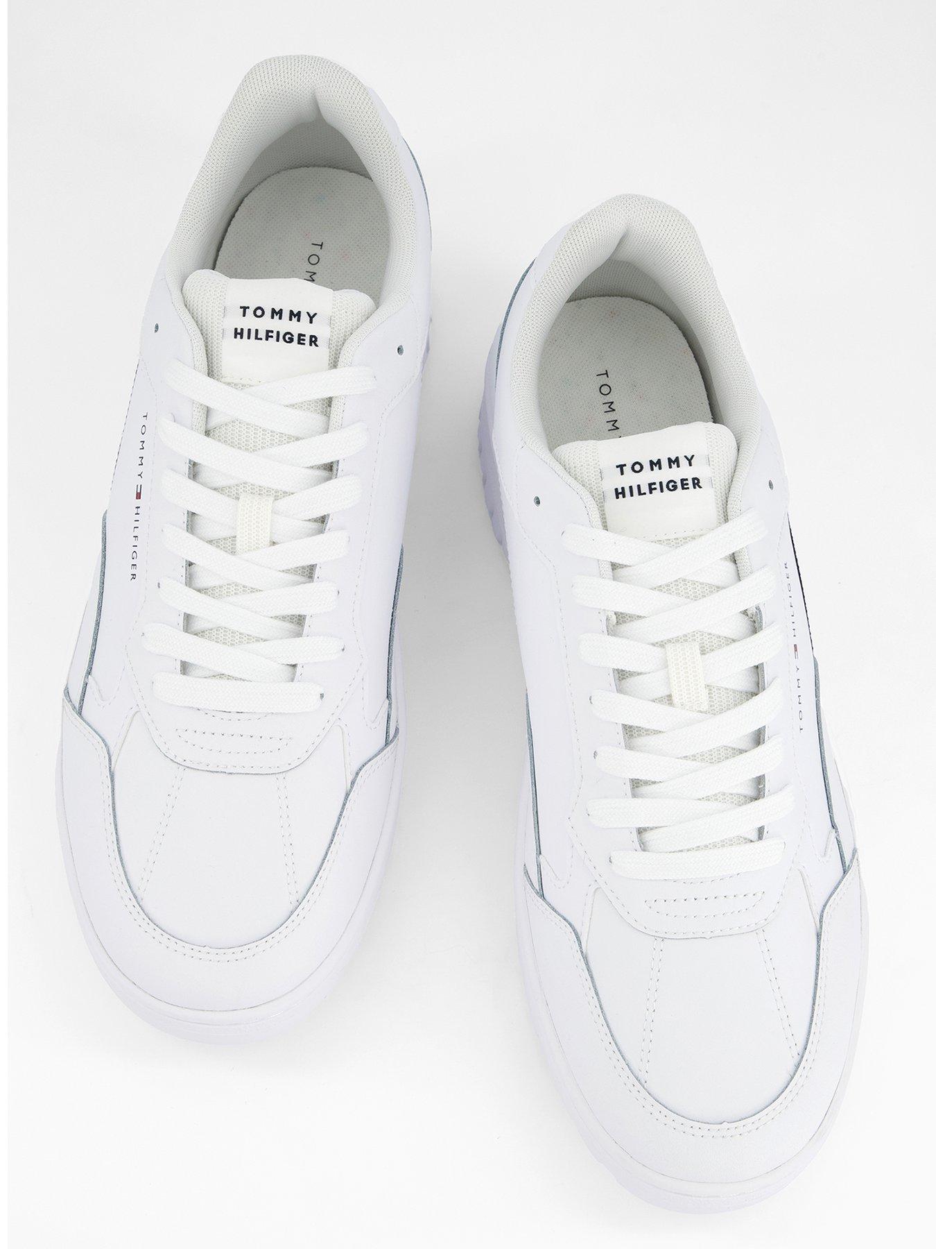 tommy-hilfiger-th-basket-core-stripe-trainers-whiteoutfit