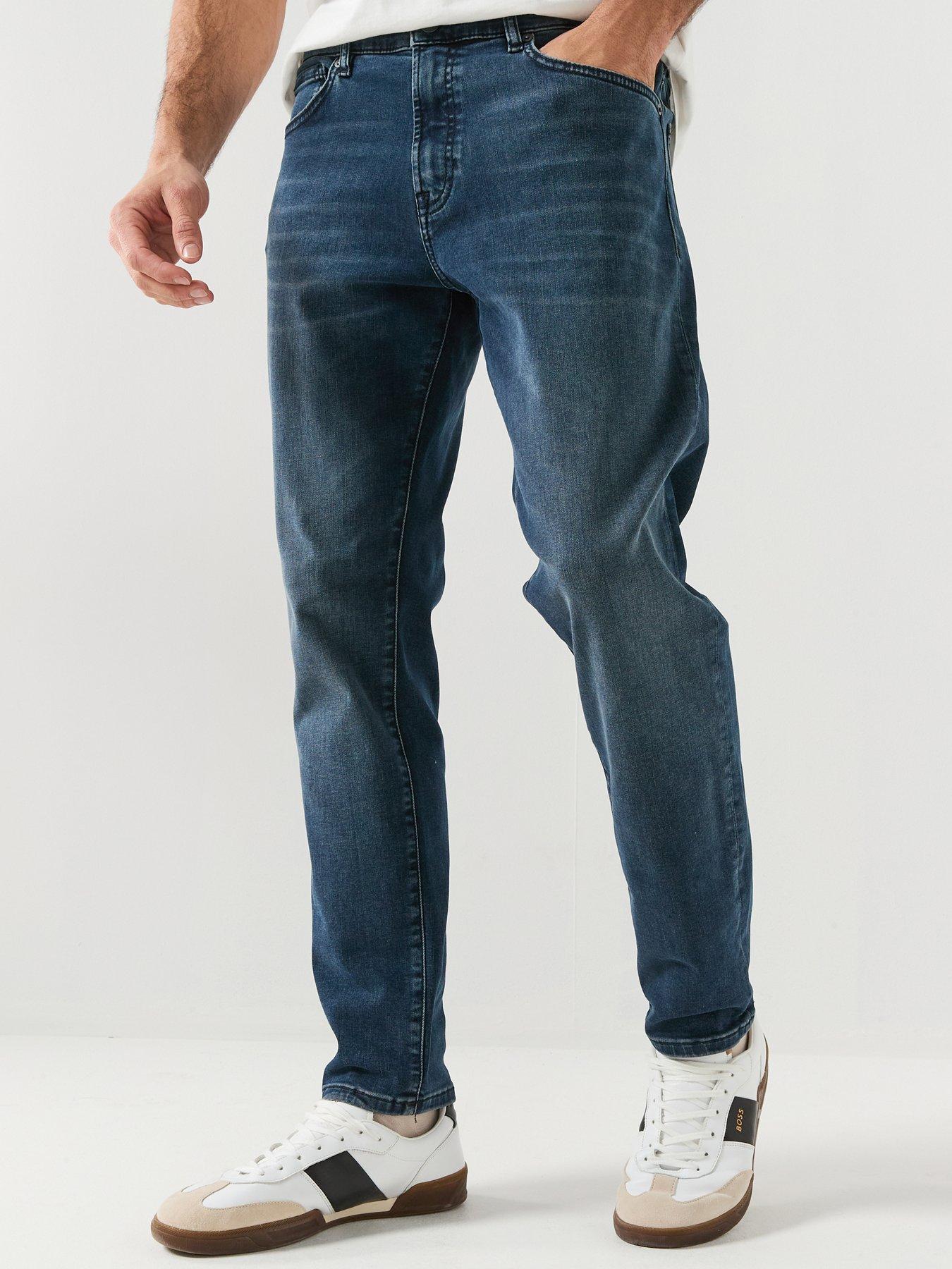 Onyx Tapered Fit Jeans - Dark Wash