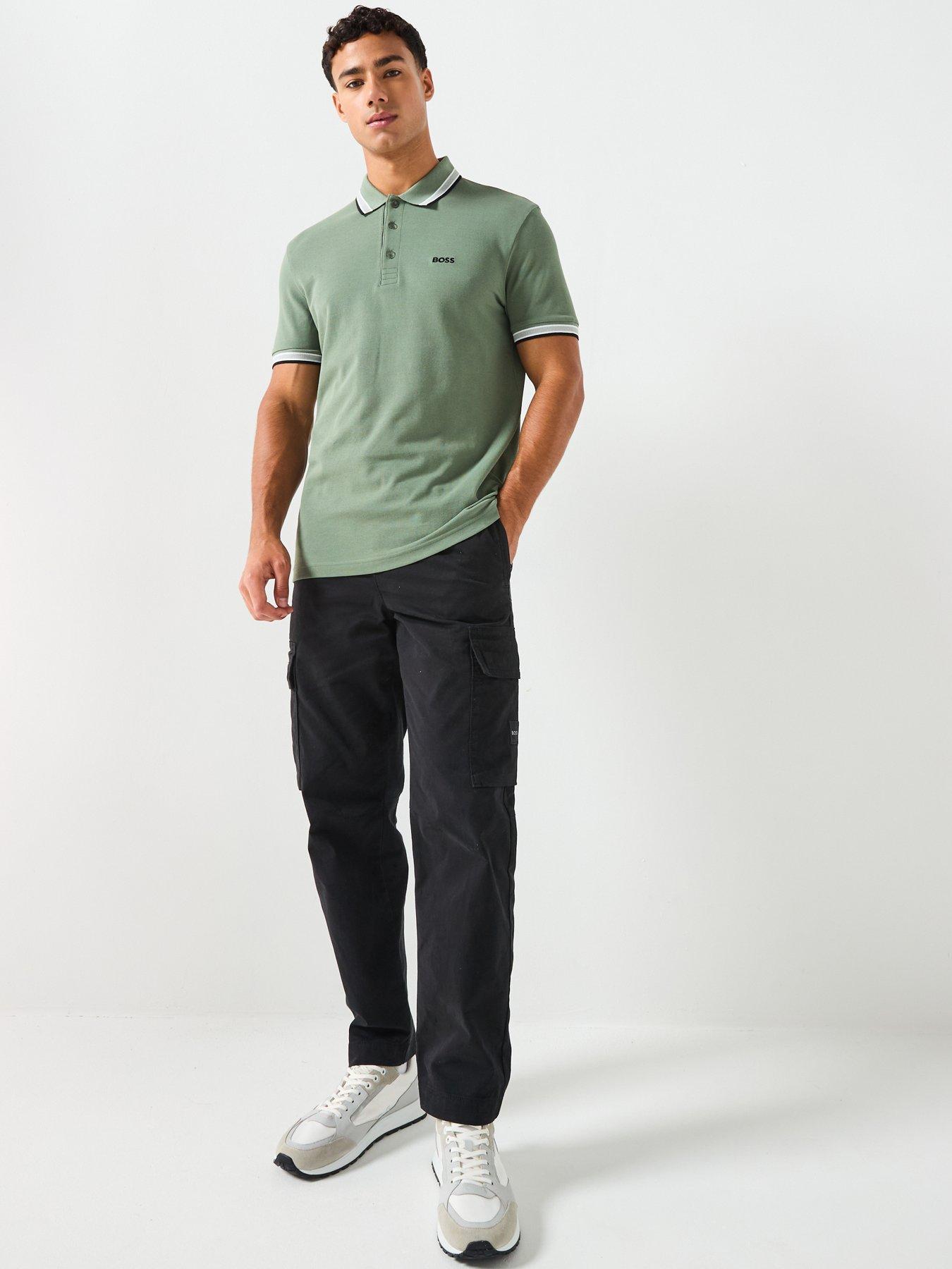 Image 3 of 6 of BOSS Sisla-9-Cargo Pants - Black
