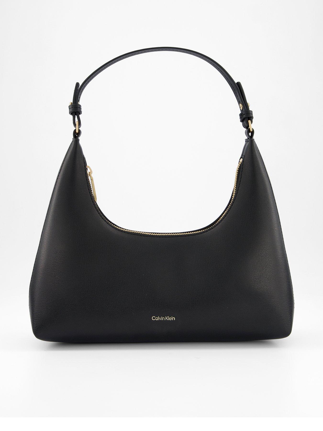 Calvin Klein Shoulder Bag with Logo - Black