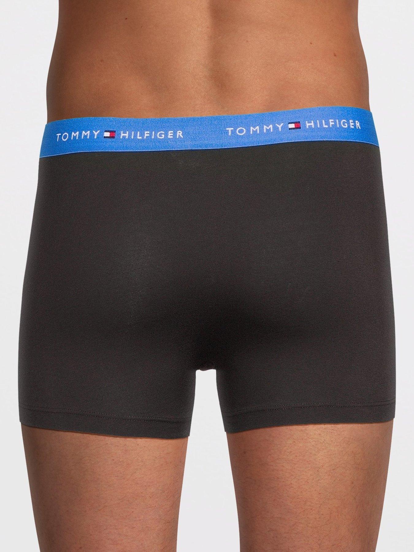 tommy-hilfiger-5-pack-signature-cotton-trunks-blackback