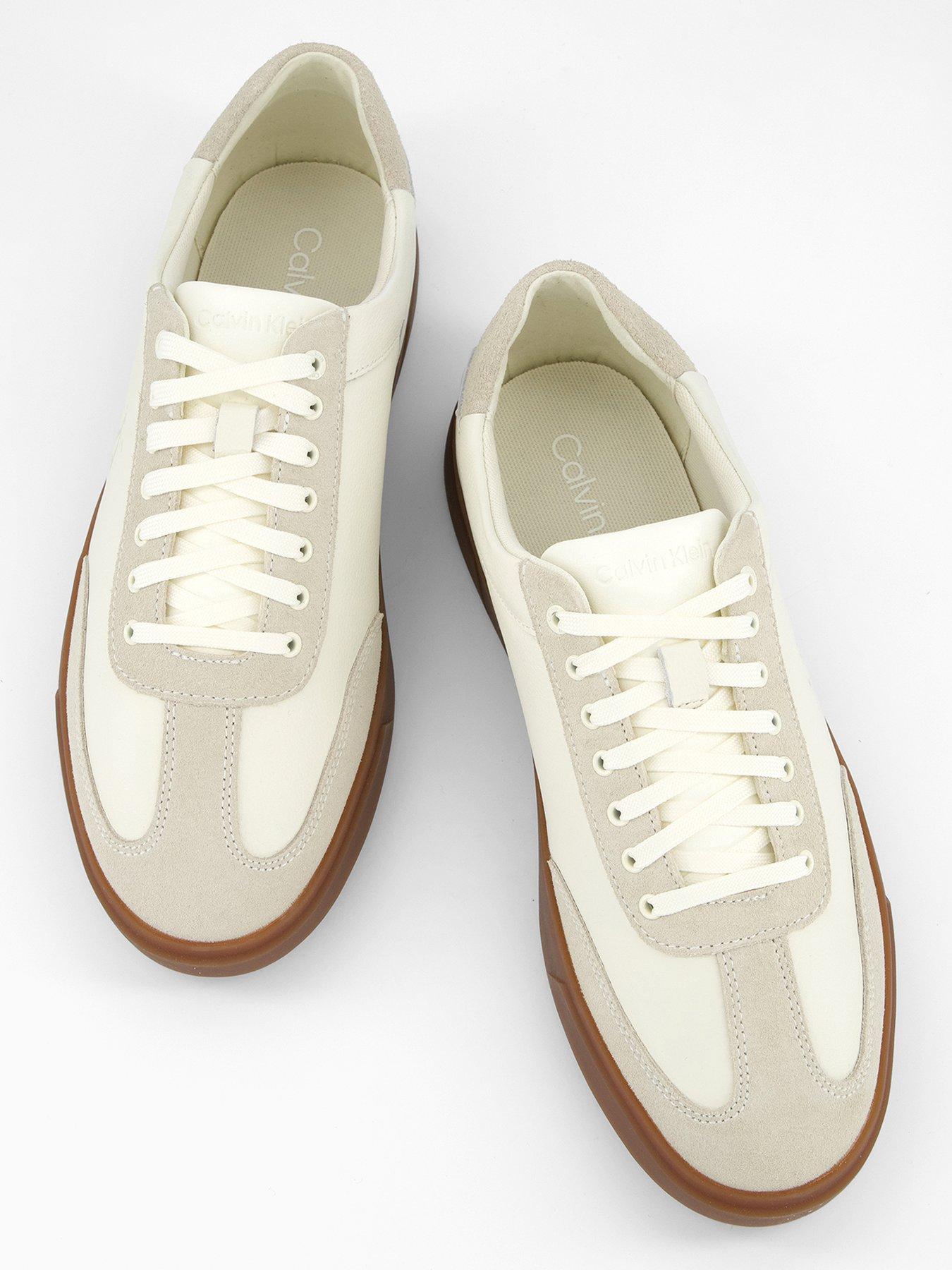 calvin-klein-leather-flat-trainers-creamoutfit