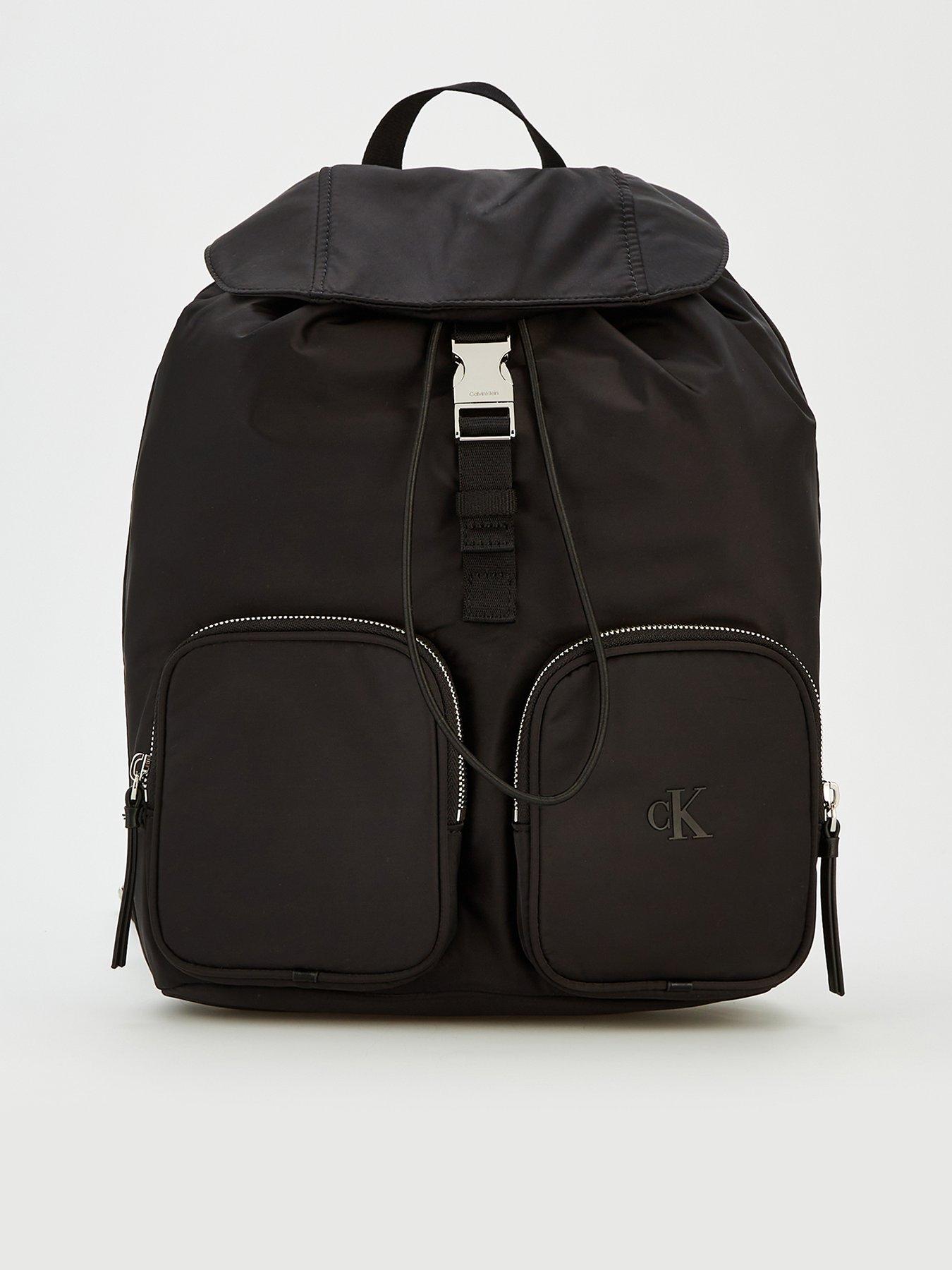 Calvin Klein Nylon Backpack - Black