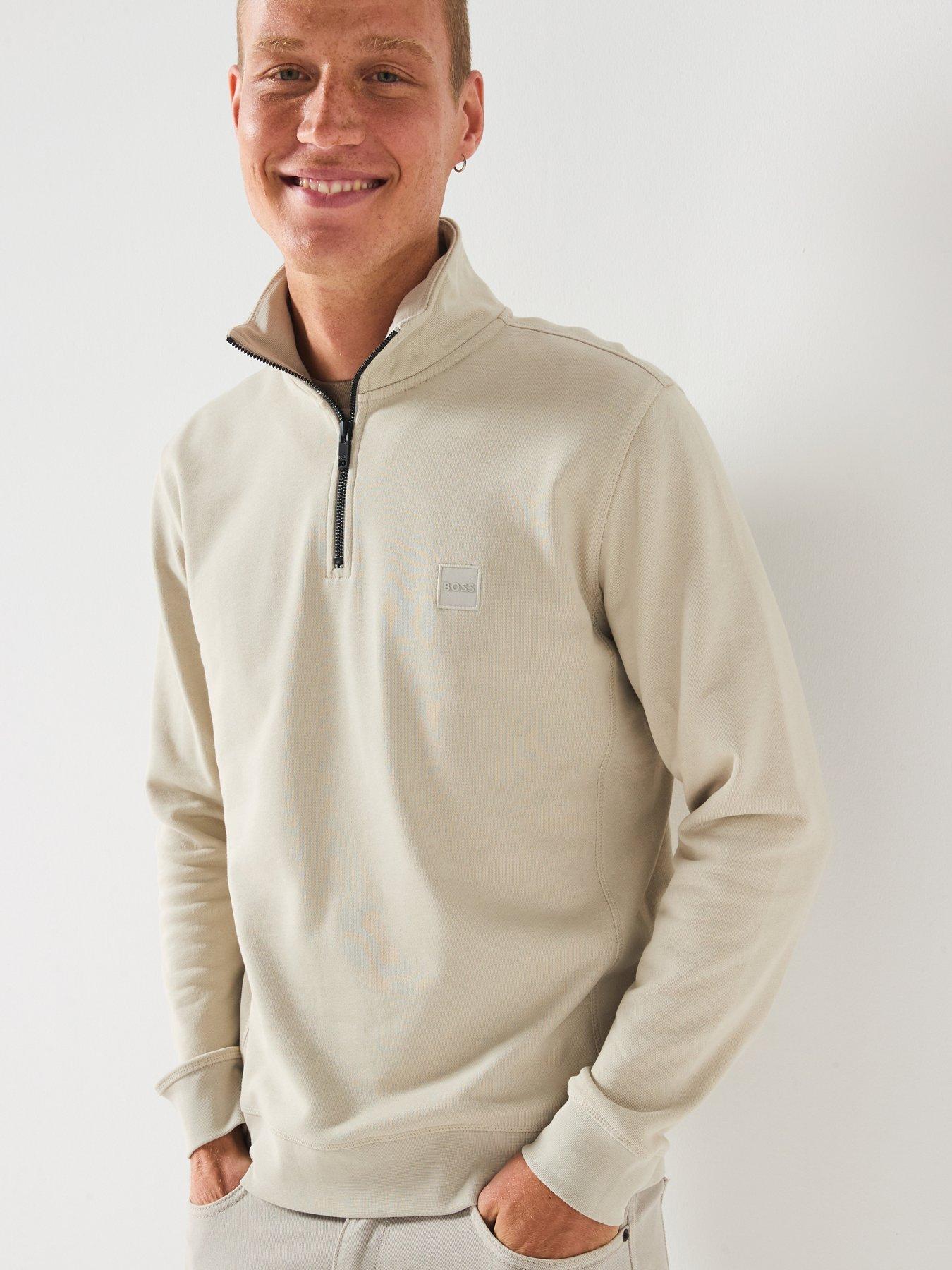 boss-zetrust-14-zip-sweat-light-beigeoutfit