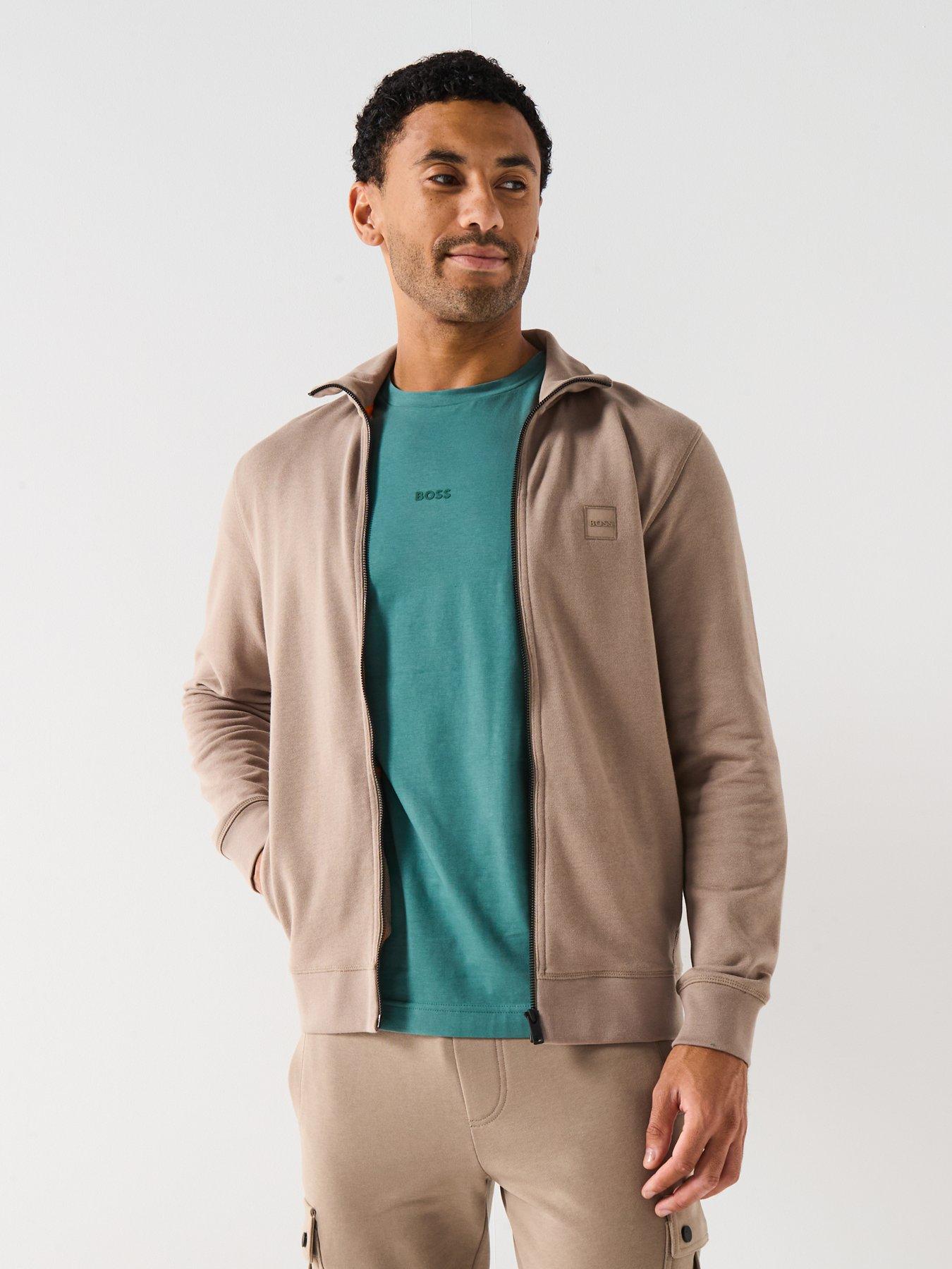 Image 5 of 6 of BOSS Tchup Relaxed Fit Centre Logo T-Shirt - Green