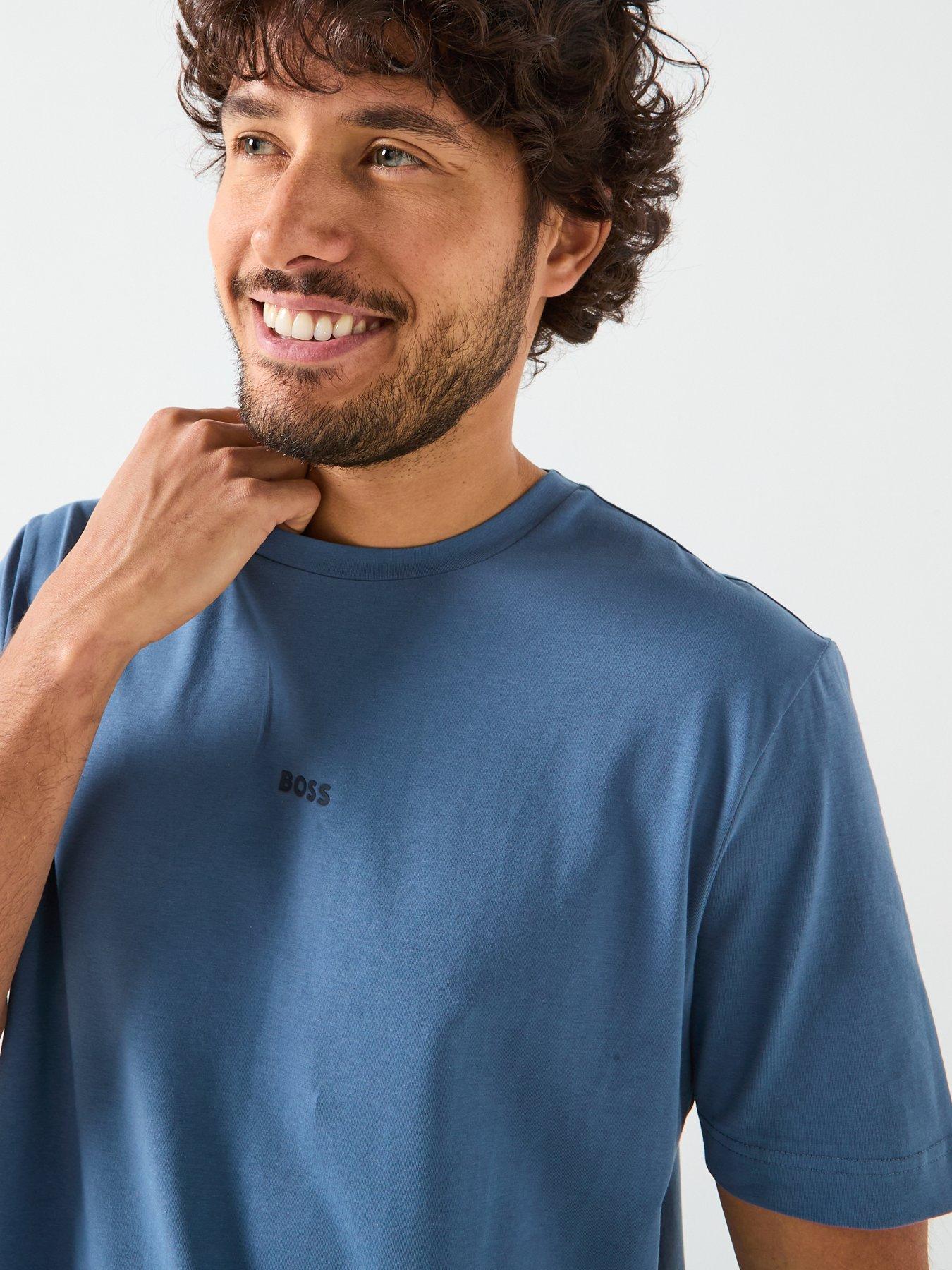 boss-tchup-centre-logo-t-shirt-bluedetail