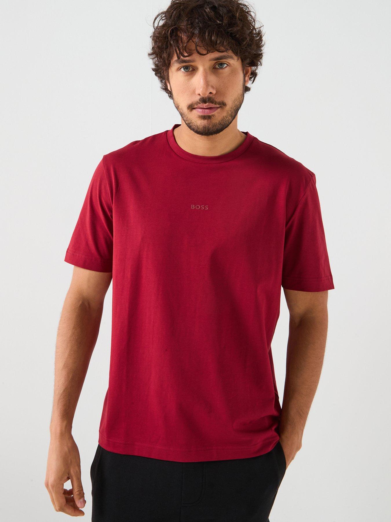 boss-tchup-relaxed-fit-centre-logo-t-shirt-dark-reddetail