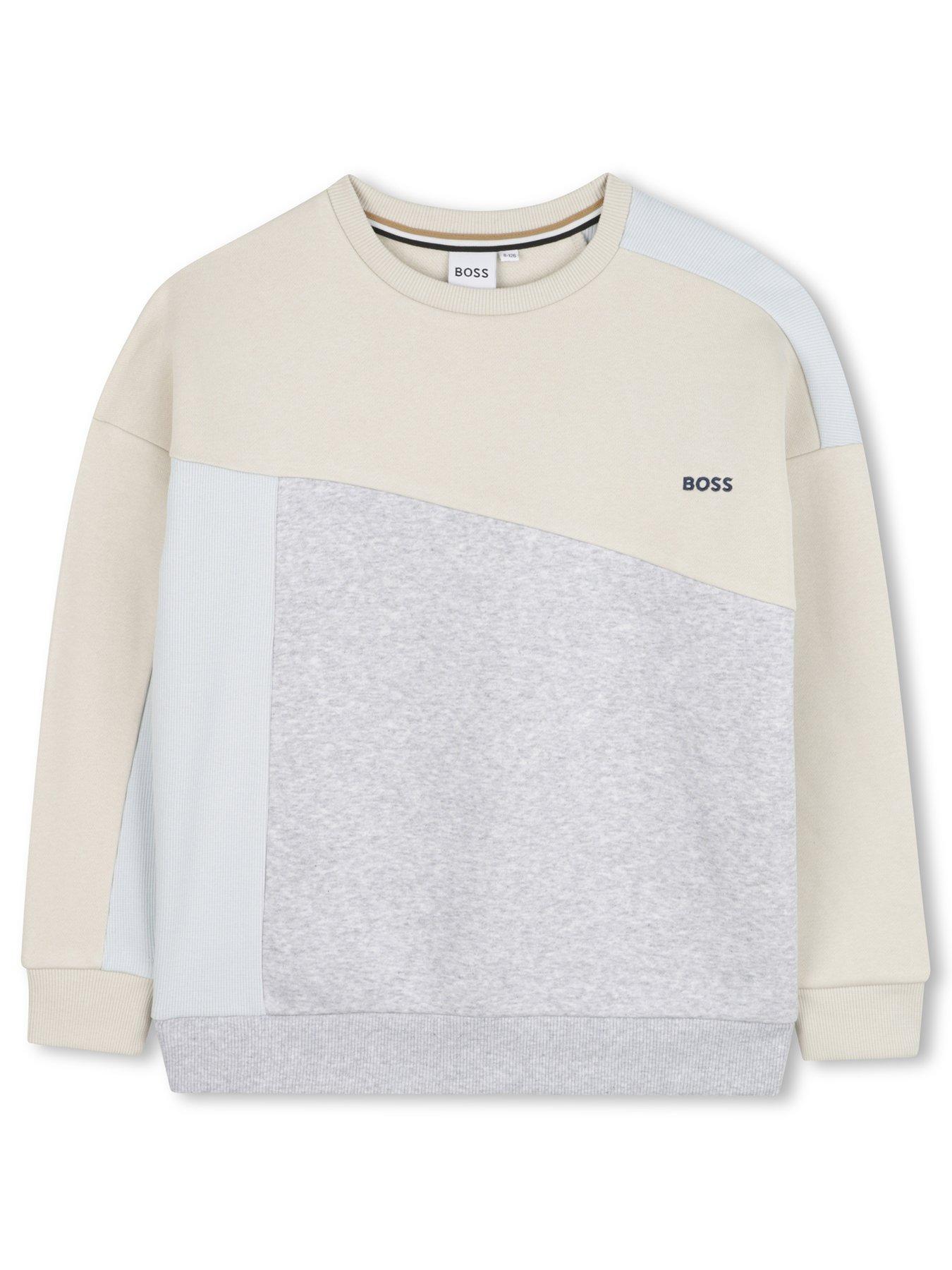 boss-boys-colour-block-sweatshirt-cream