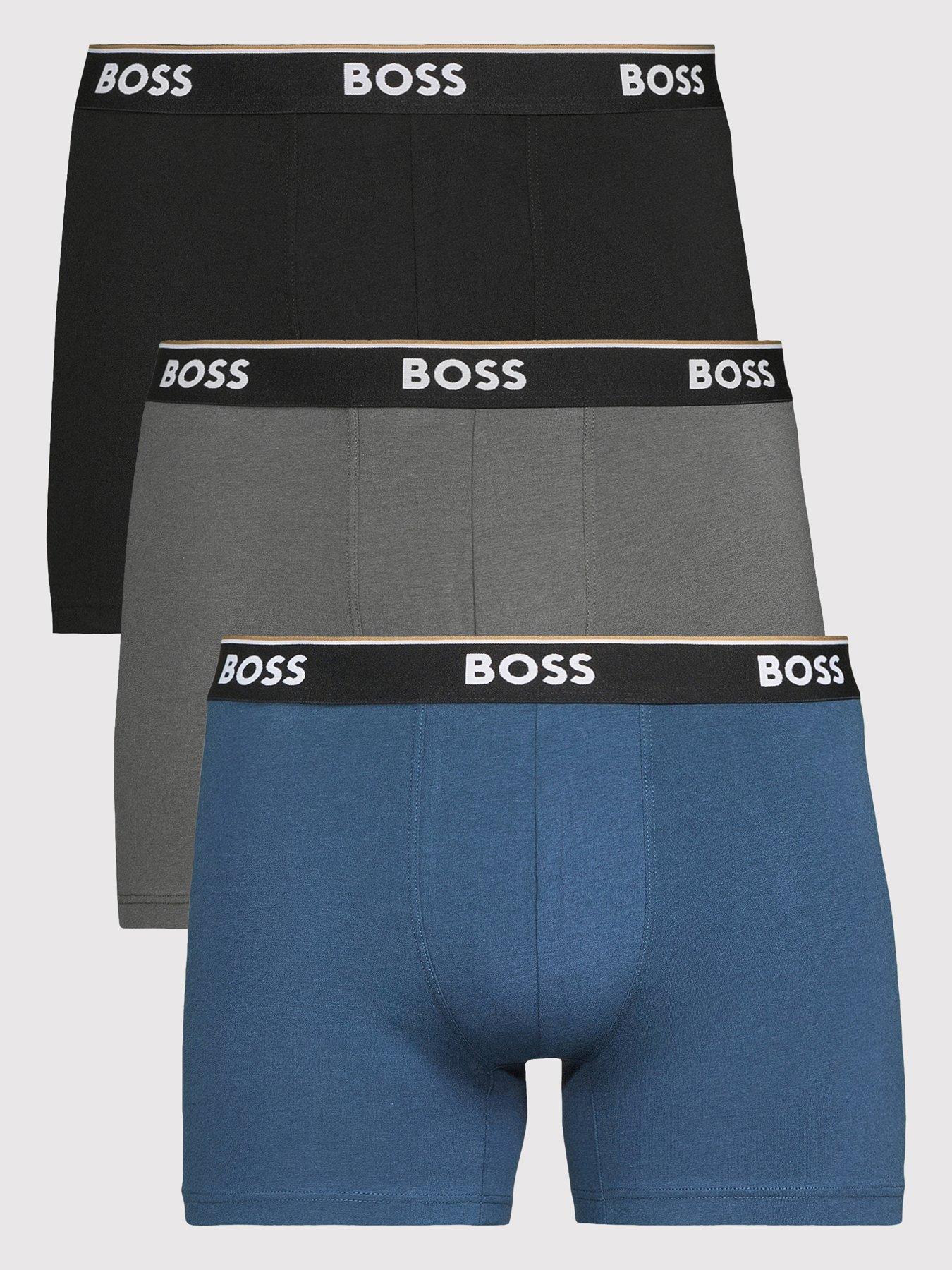 Image 1 of 3 of BOSS Bodywear 3 Pack Power Boxer - Multi
