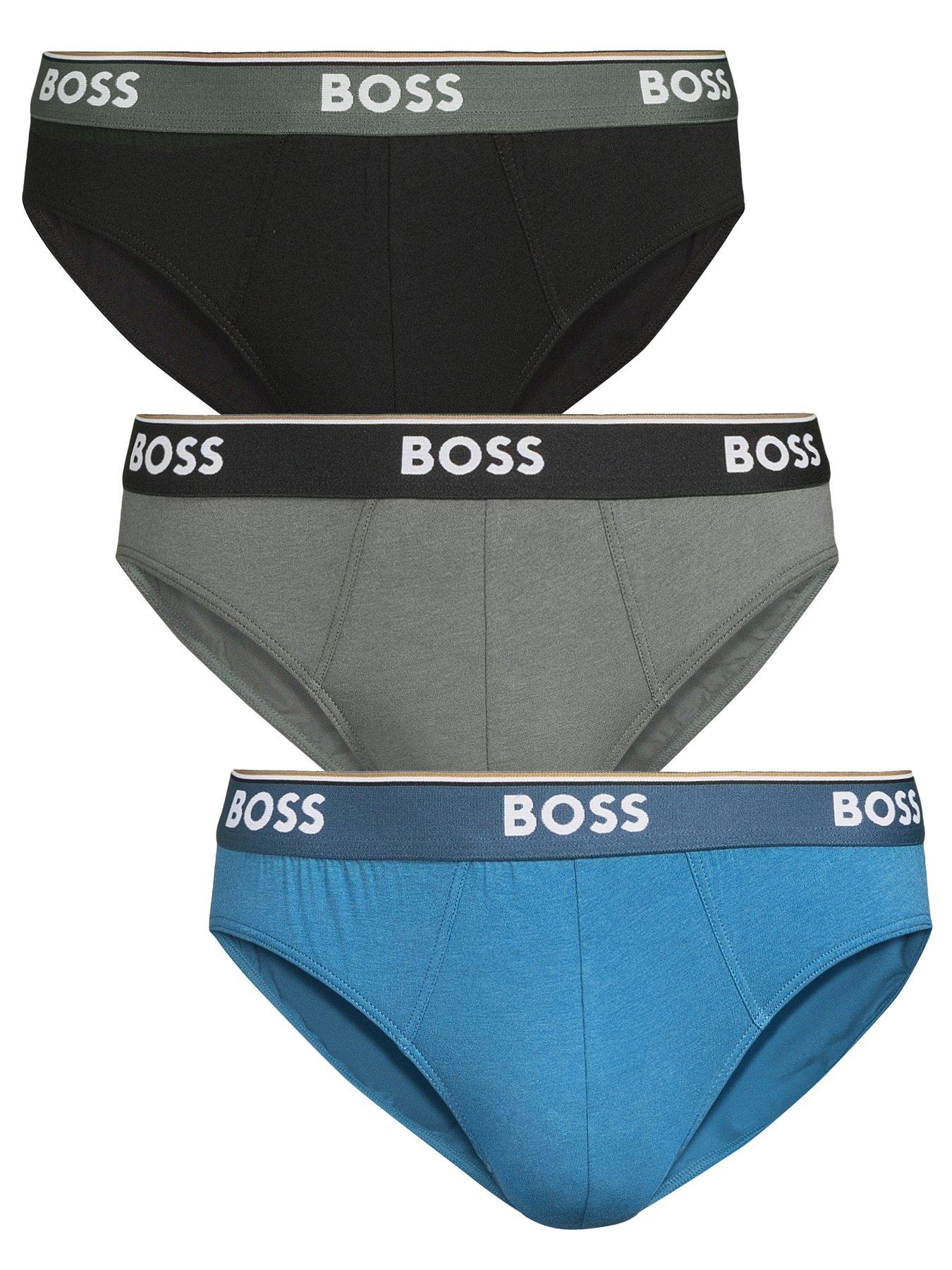BOSS Bodywear 3 Pack Power Briefs - Multi