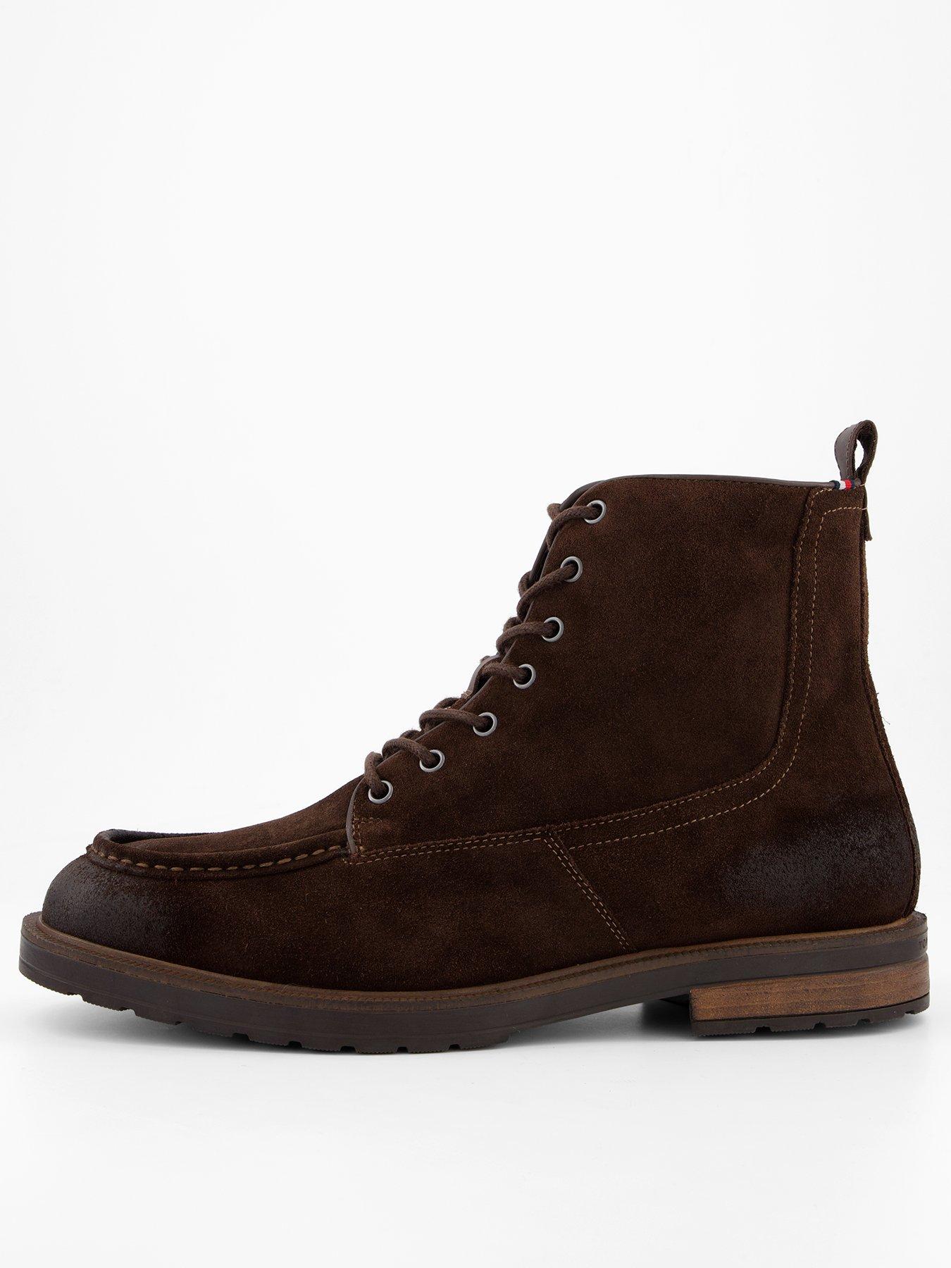 tommy-hilfiger-cleated-suede-side-zip-lace-up-boots-brownfront