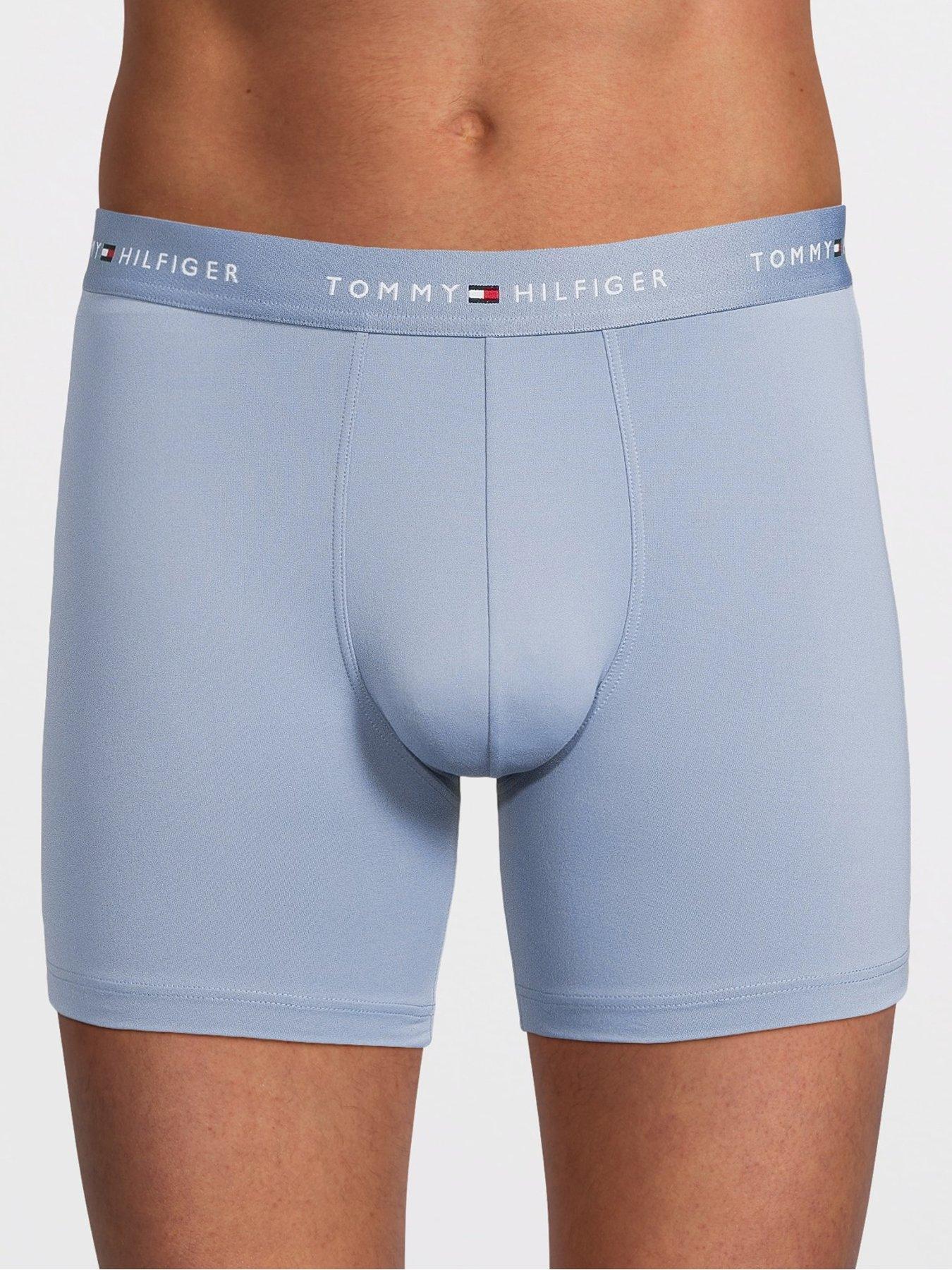 tommy-hilfiger-3-pack-signature-micro-boxer-briefs-bluestillFront
