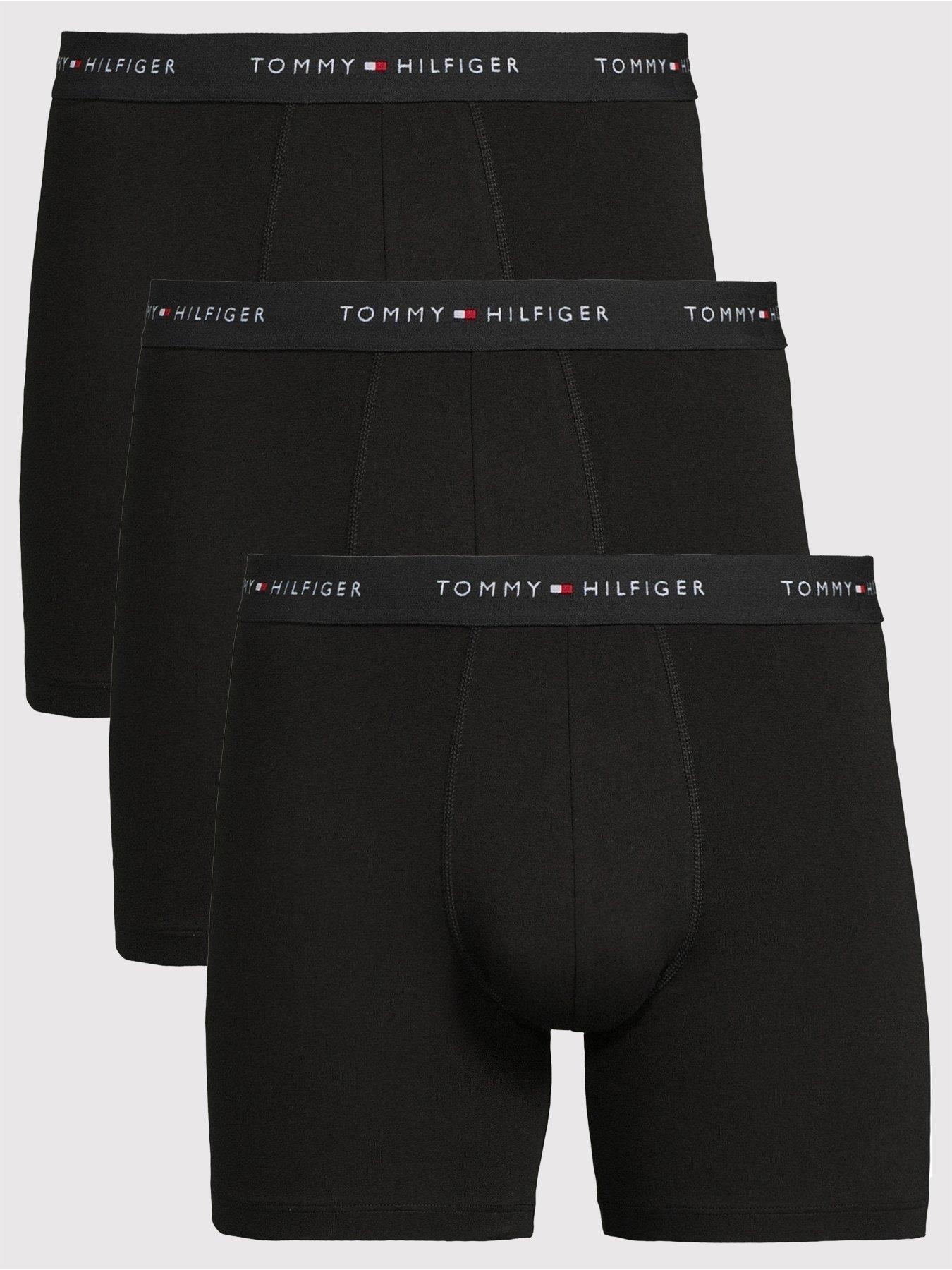 tommy-hilfiger-3-pack-signature-cotton-boxer-briefs-black