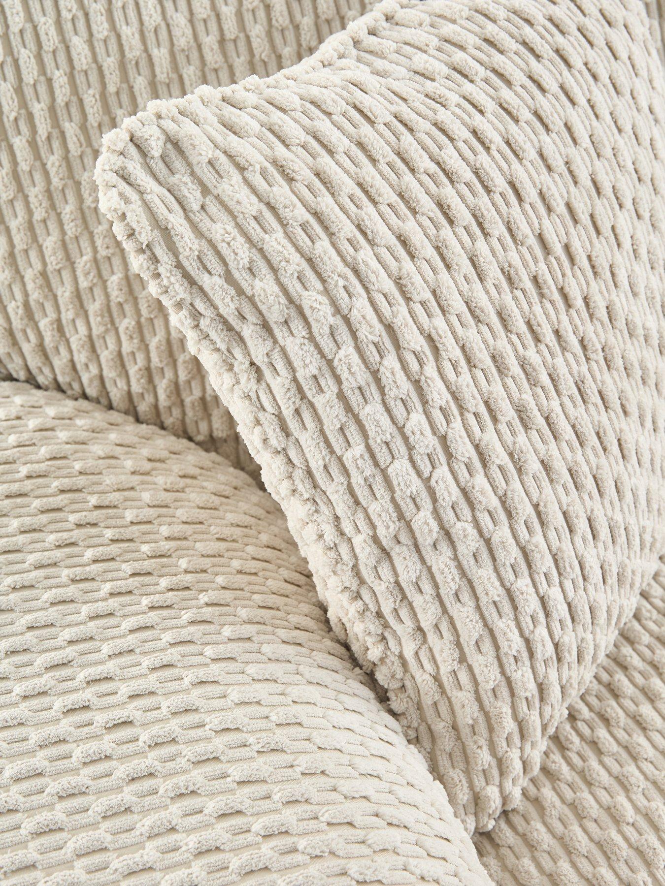 Image 6 of 7 of Very Home Clayton 3 + 2 Seater Fabric Sofa Set&nbsp;(Buy &amp; SAVE!)&nbsp;- Made to Order in the UK