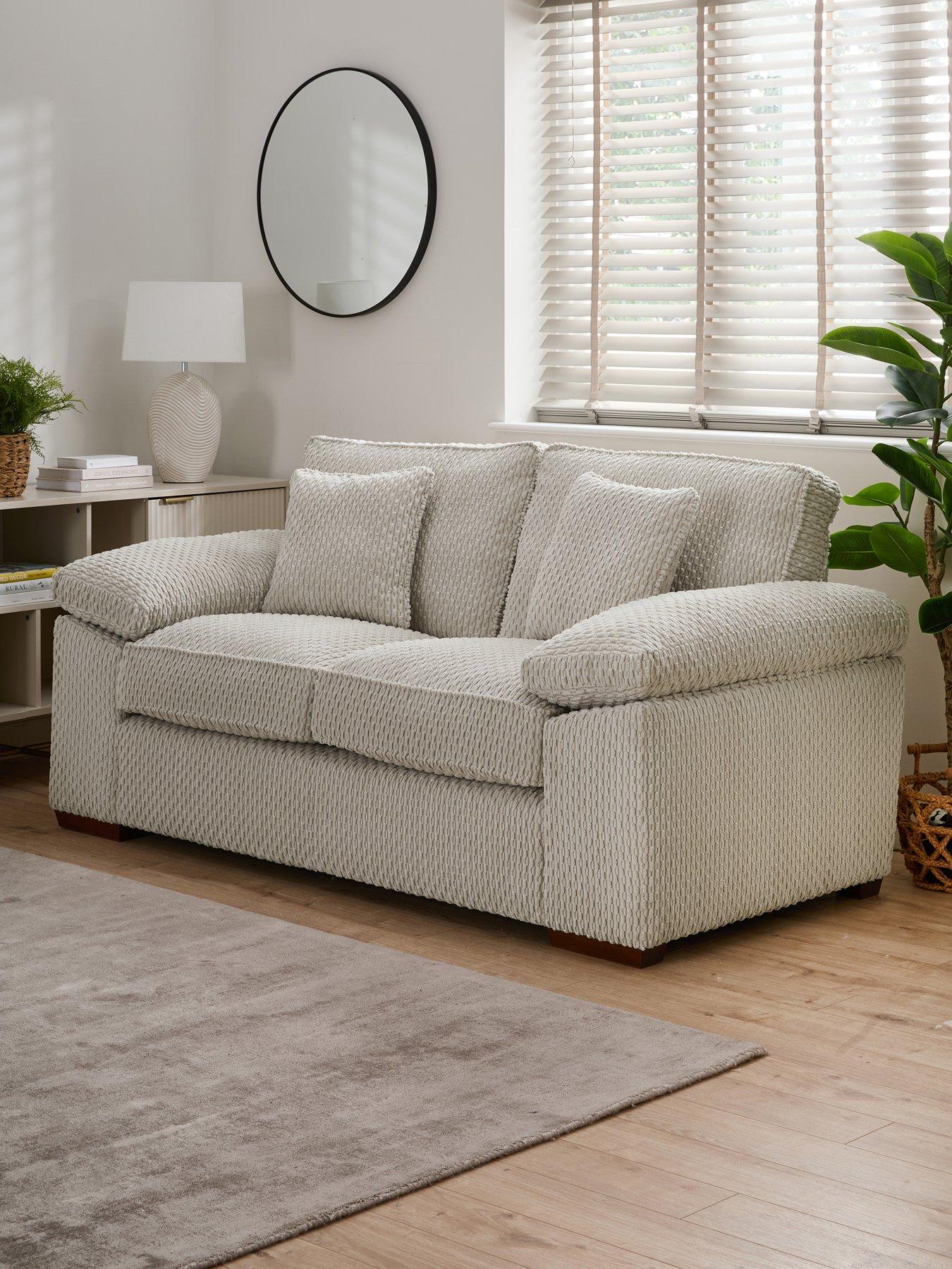 Very Home Clayton 2 Seater Fabric Sofa - Made to Order in the UK