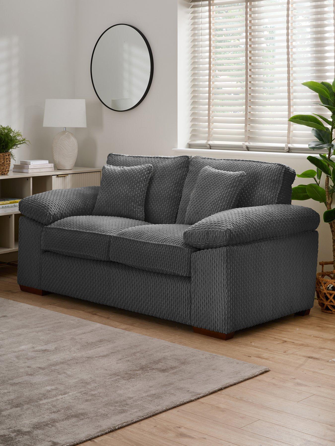 The Very Collection Clayton 2 Seater Fabric Sofa - Made to Order in the UK
