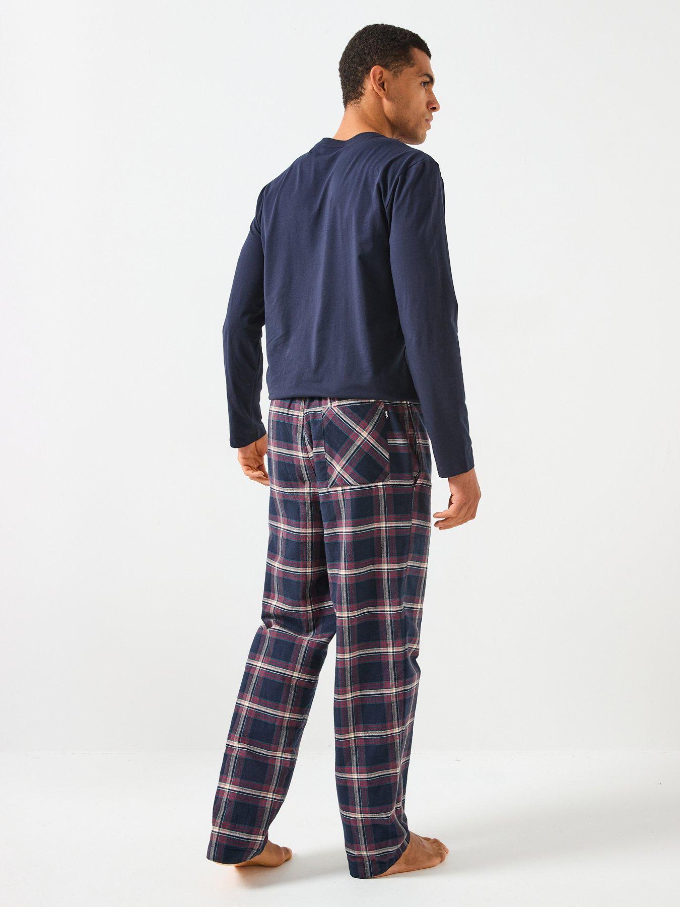 boss-holiday-long-check-bottom-pyjama-gift-set-navystillFront