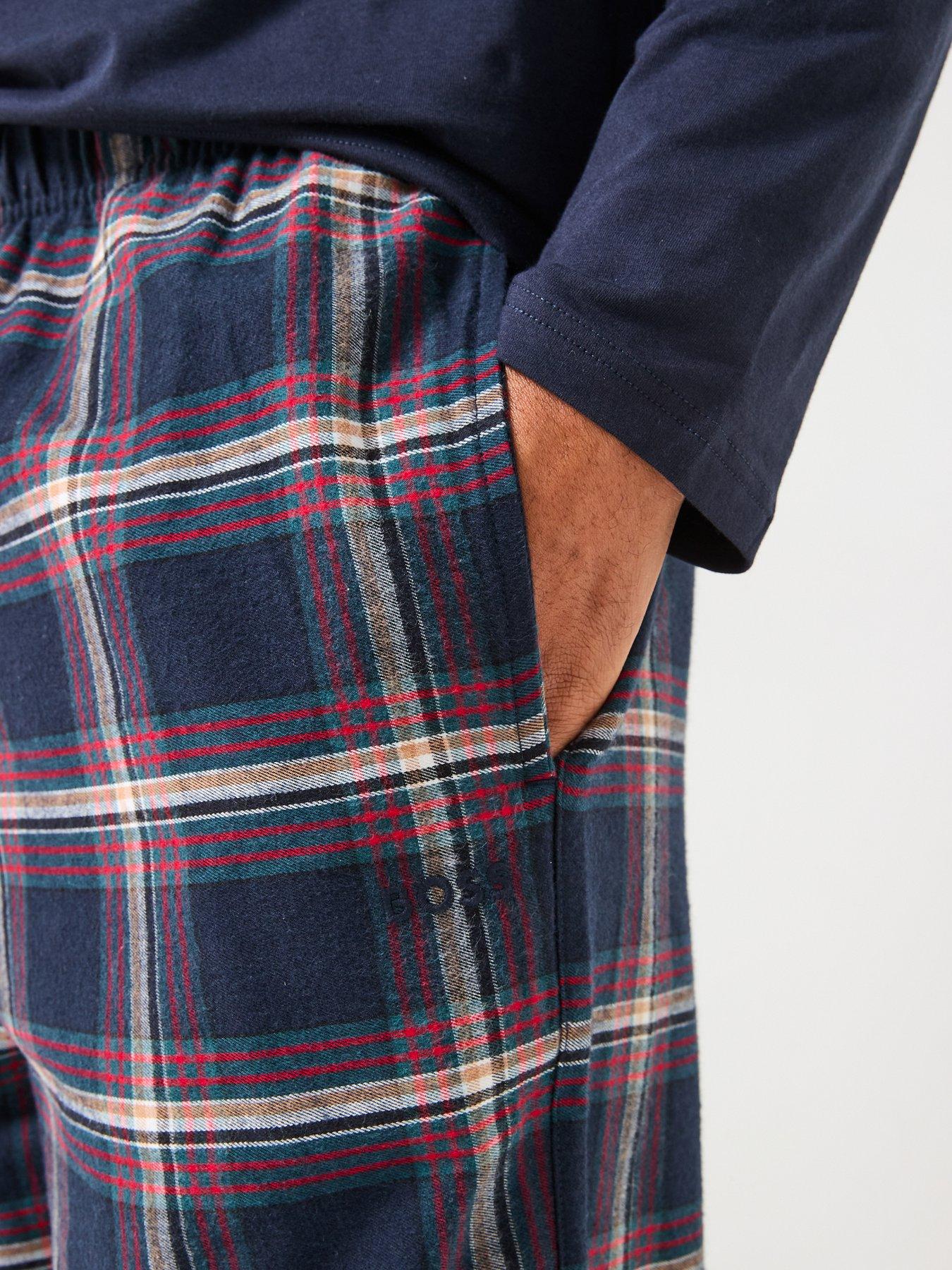 boss-holiday-long-check-bottom-pyjama-gift-set-navyoutfit