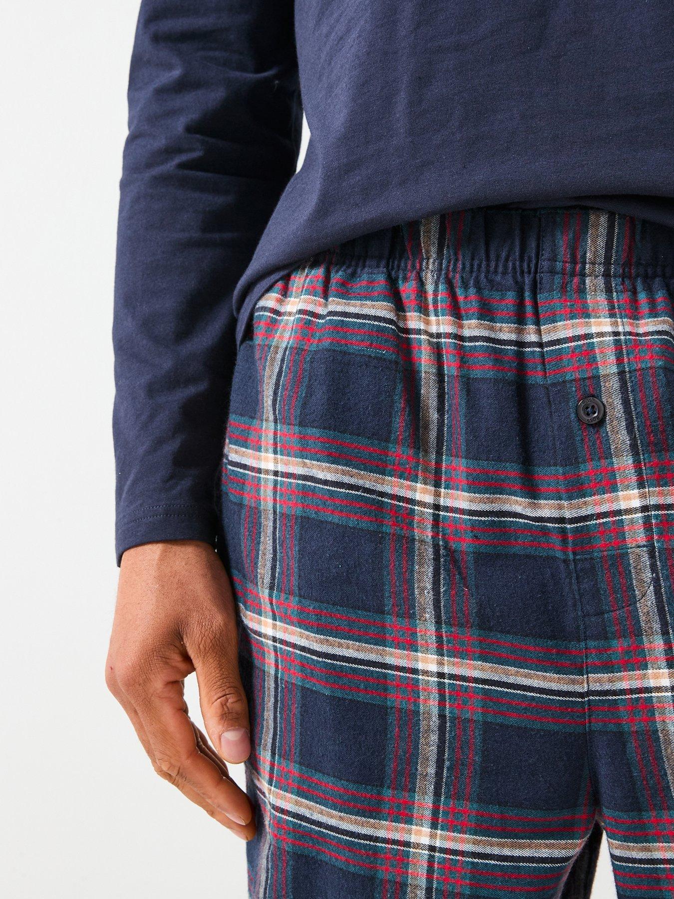 boss-holiday-long-check-bottom-pyjama-gift-set-navydetail