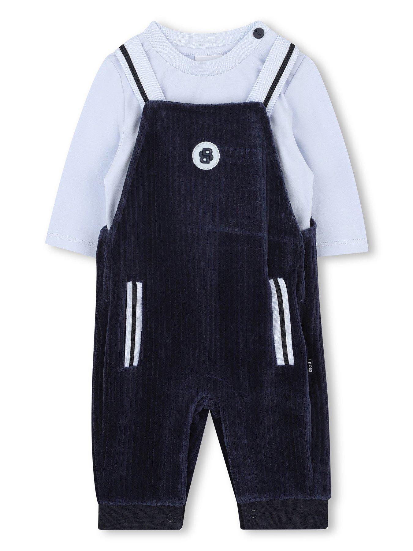 boss-newborn-baby-boys-dungaree-set-navy