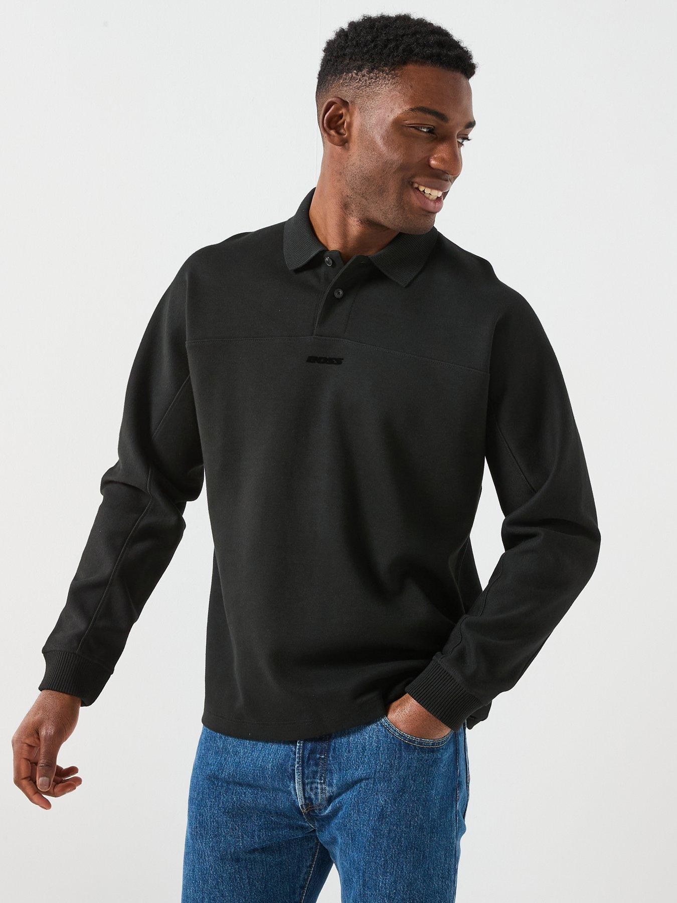 boss-pe_heavylong-relaxed-fit-polo-shirt-black