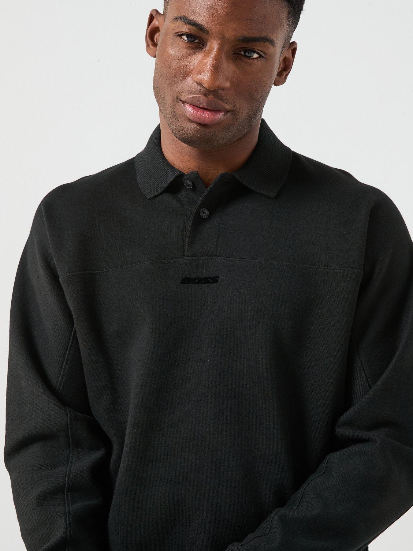 boss-pe_heavylong-relaxed-fit-polo-shirt-blackoutfit