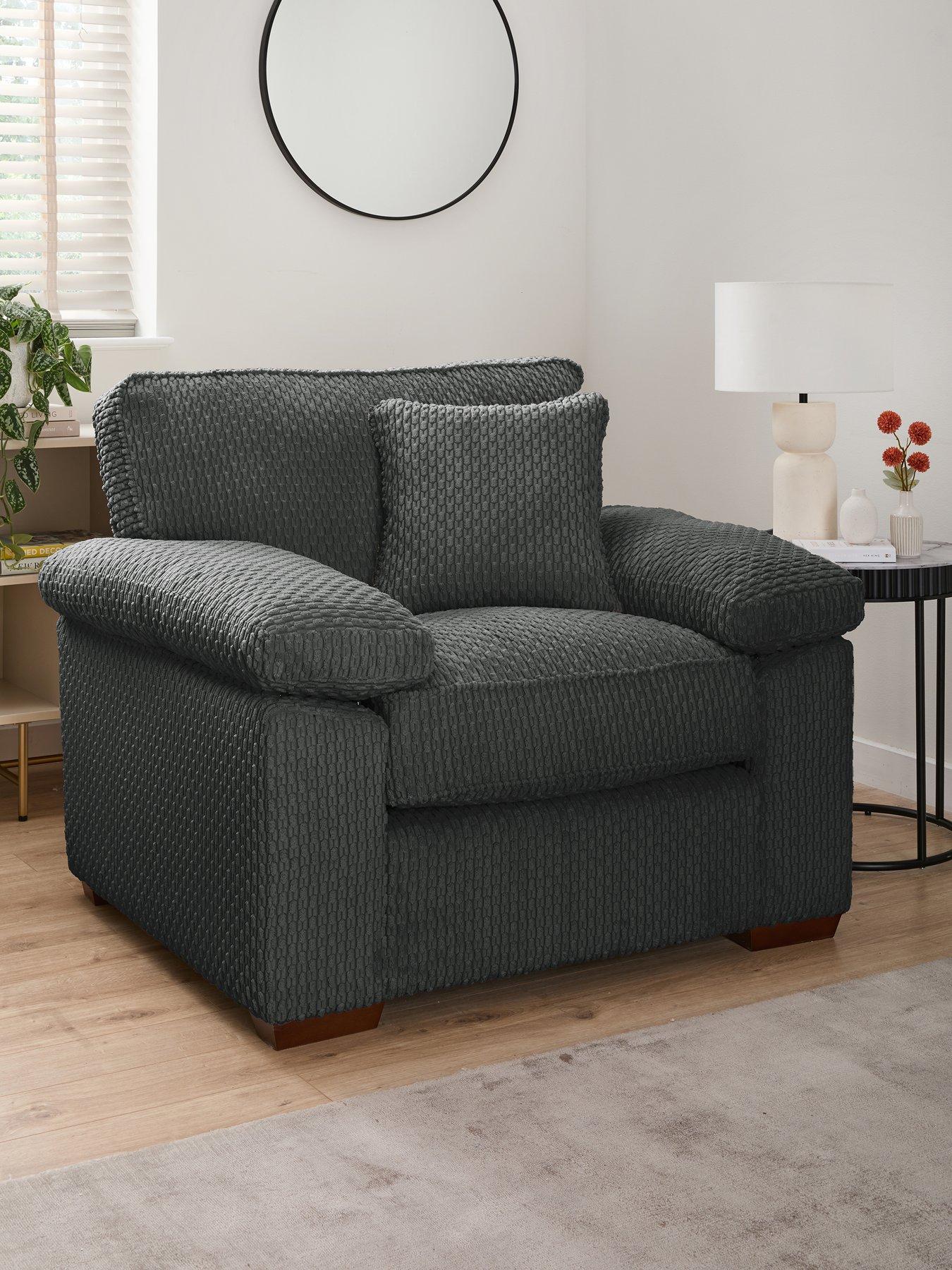 Very Home Clayton Fabric Armchair - Made to Order in the UK