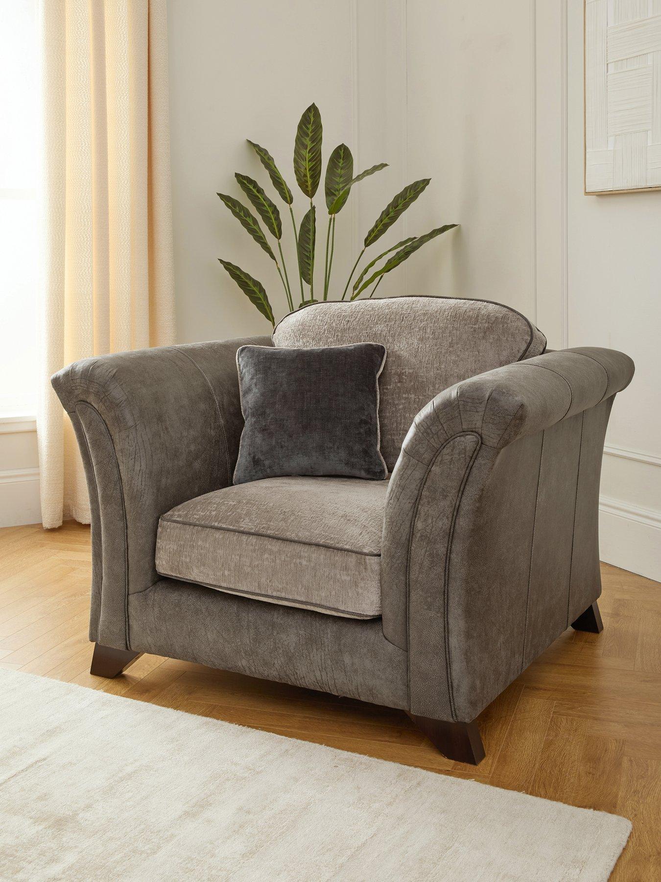 The Very Collection Regent Fabric Armchair - Made to Order in the UK