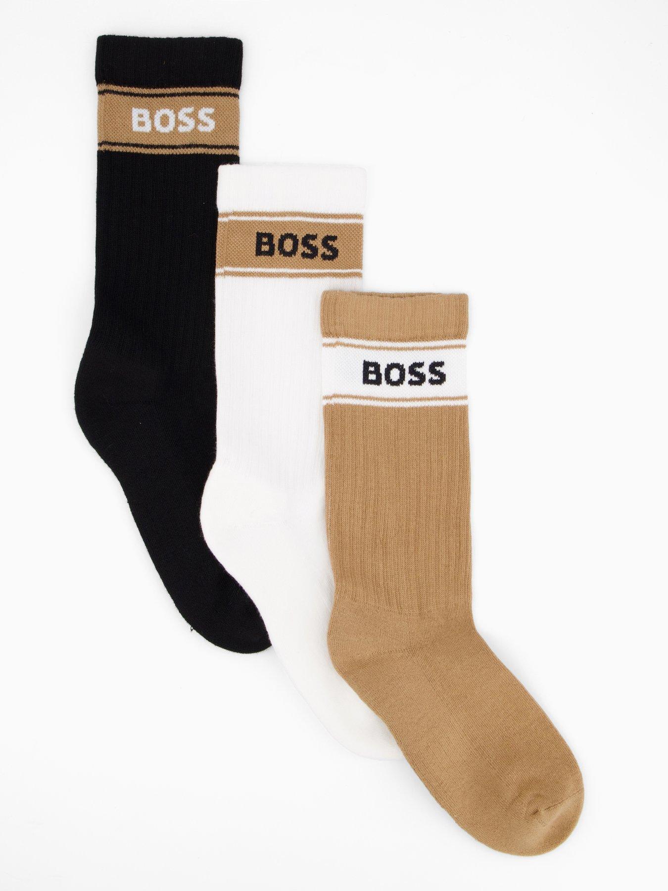 boss-3-pack-logo-trim-crew-sports-socks-assortedfront