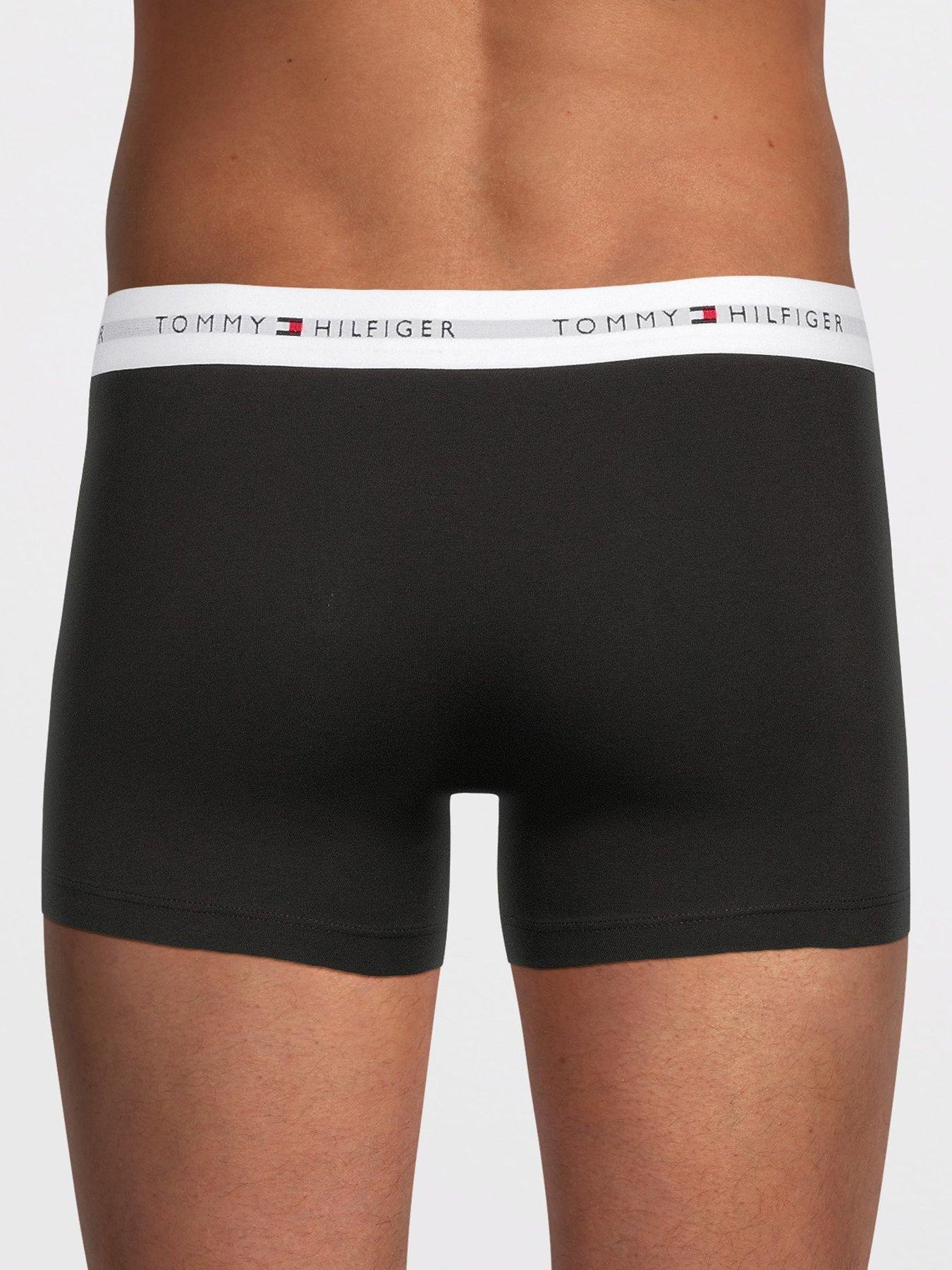 Image 3 of 3 of Tommy Hilfiger 5 Pack Signature Cotton Trunks - Black