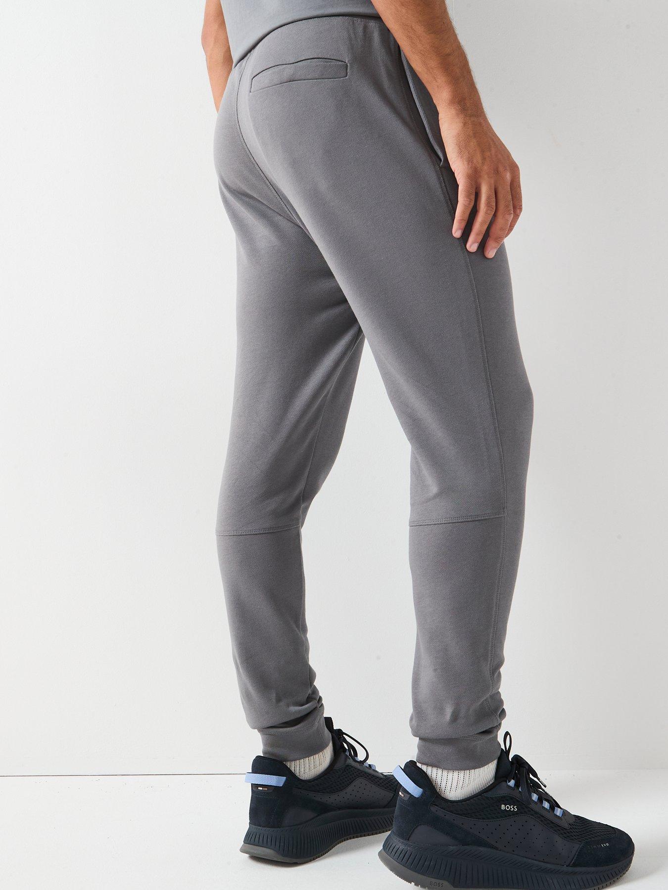 Image 2 of 6 of BOSS Sestart Regular Fit Cuff Joggers - Light Grey