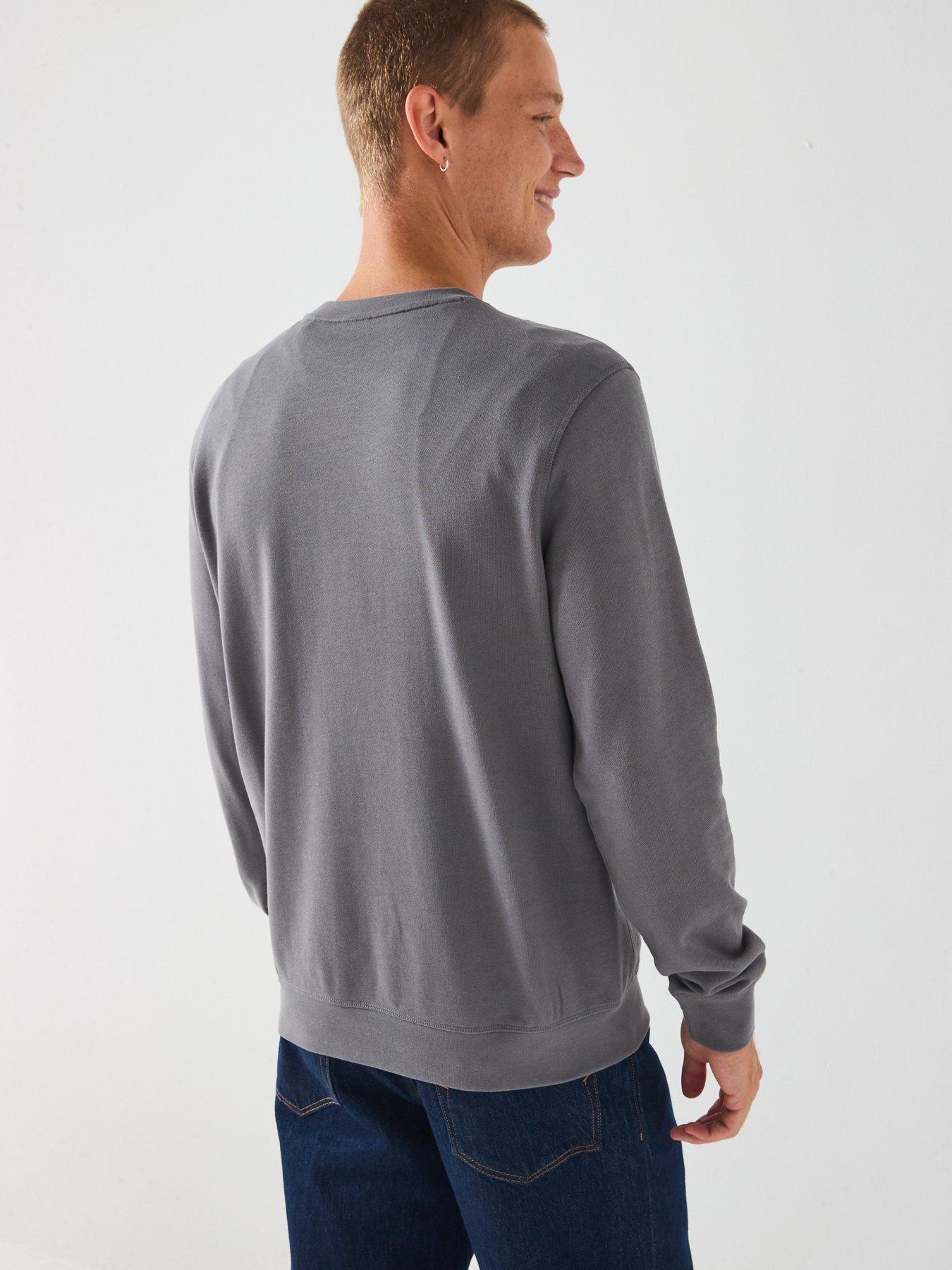 boss-westart-regular-fit-crew-sweat-light-greystillFront