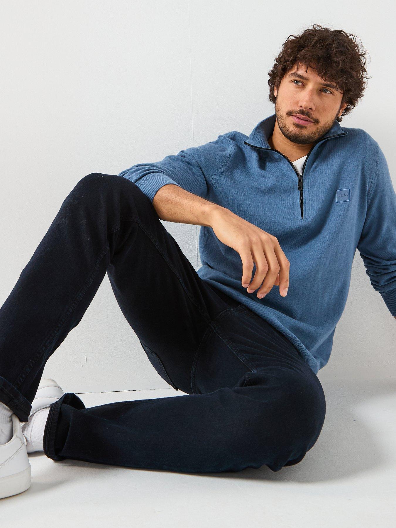 boss-kanobix-s-regular-fit-14-zip-knitted-jumper-bluedetail
