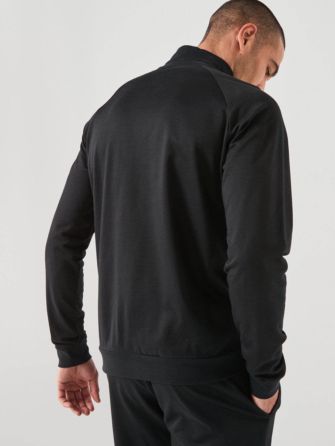 Image 2 of 5 of BOSS Bodywear Authentic Track Top - Black