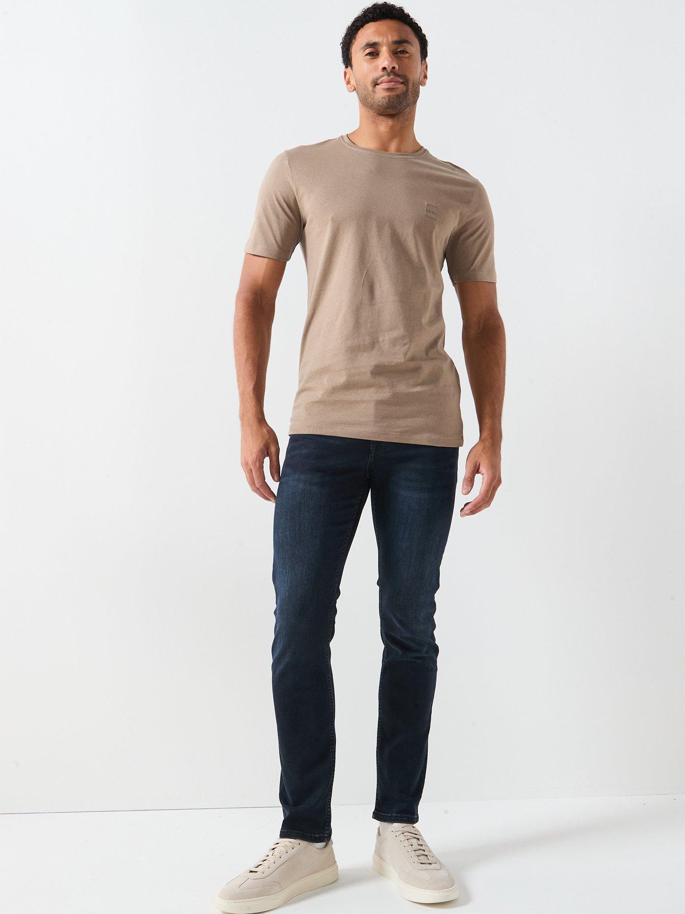 Image 5 of 5 of BOSS Delaware Soft Motion Slim Fit Jeans - Black
