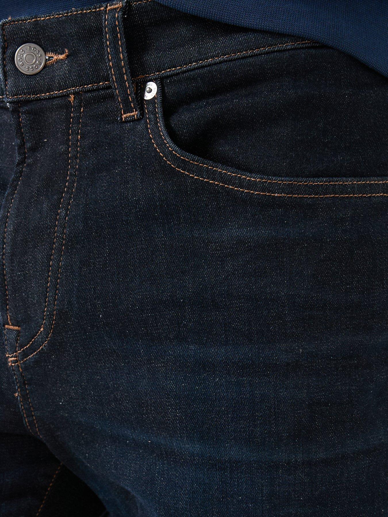 Image 5 of 5 of BOSS Maine Soft Motion Regular Fit Jeans - Indigo