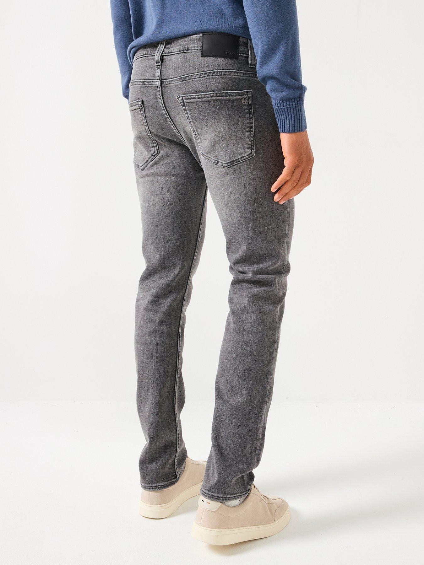 Image 2 of 6 of BOSS Boss Delaware Soft Motion Slim Fit Jeans - Grey