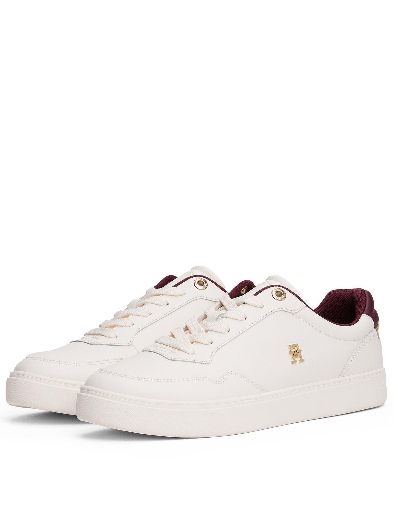 Tommy Hilfiger Elevated Court Trainers - White