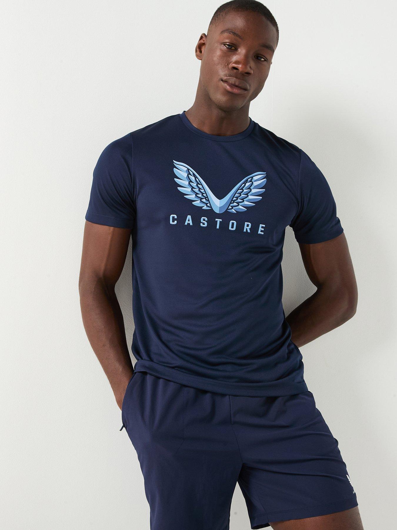 Castore Mens Training Graphic Short Sleeve T-Shirt - Navy
