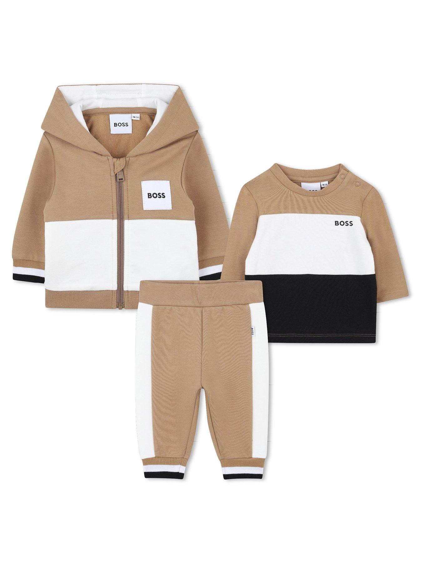 boss-newborn-baby-boys-3-piece-colour-block-tracksuit-set-beige