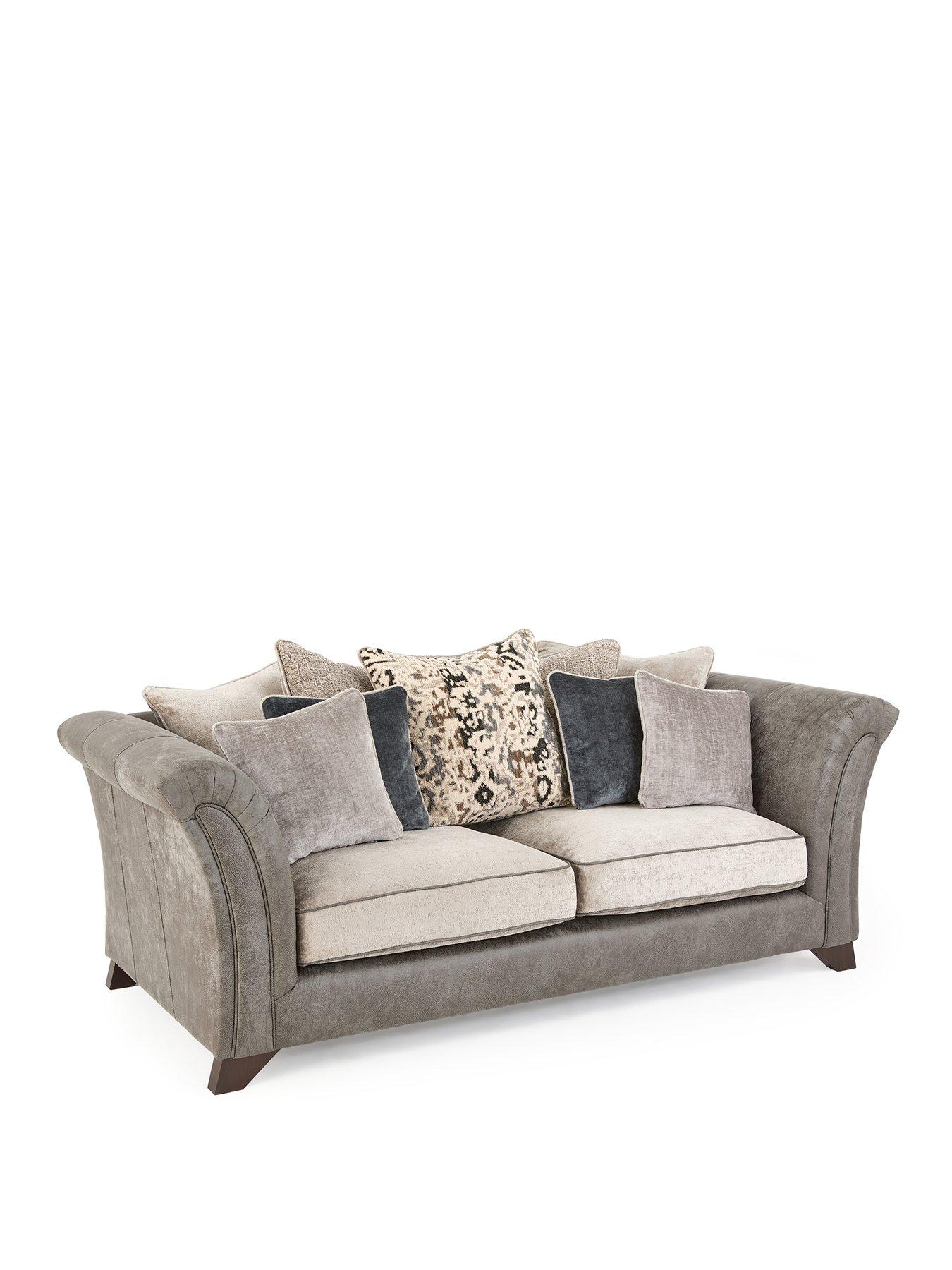 Image 3 of 7 of Very Home Regent Scatter 3 Seater Sofa + Armchair&nbsp;- Made to Order in the UK