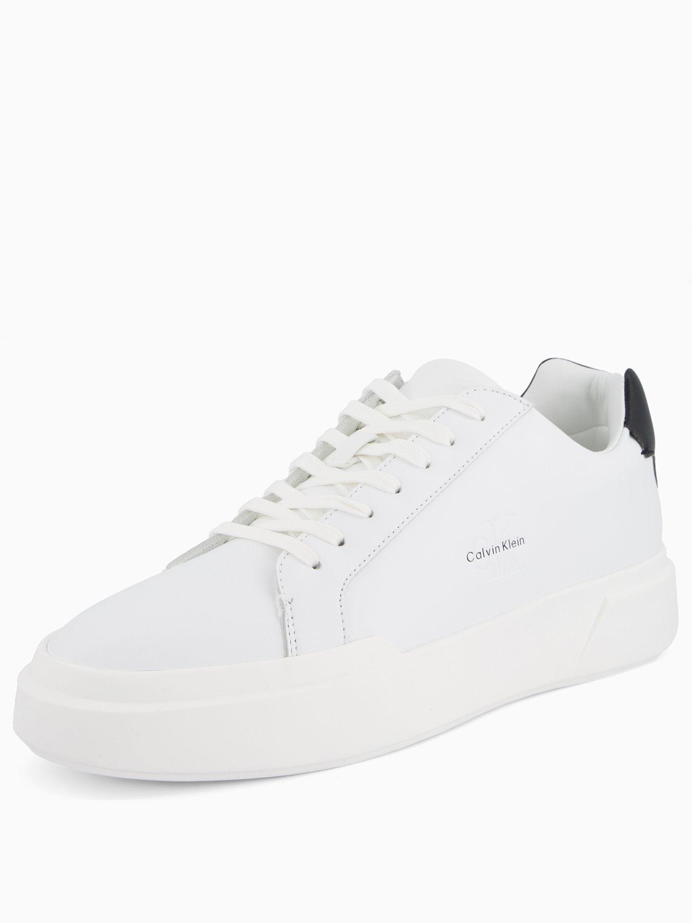 calvin-klein-chunky-cupsole-laceup-trainers-blackstillFront