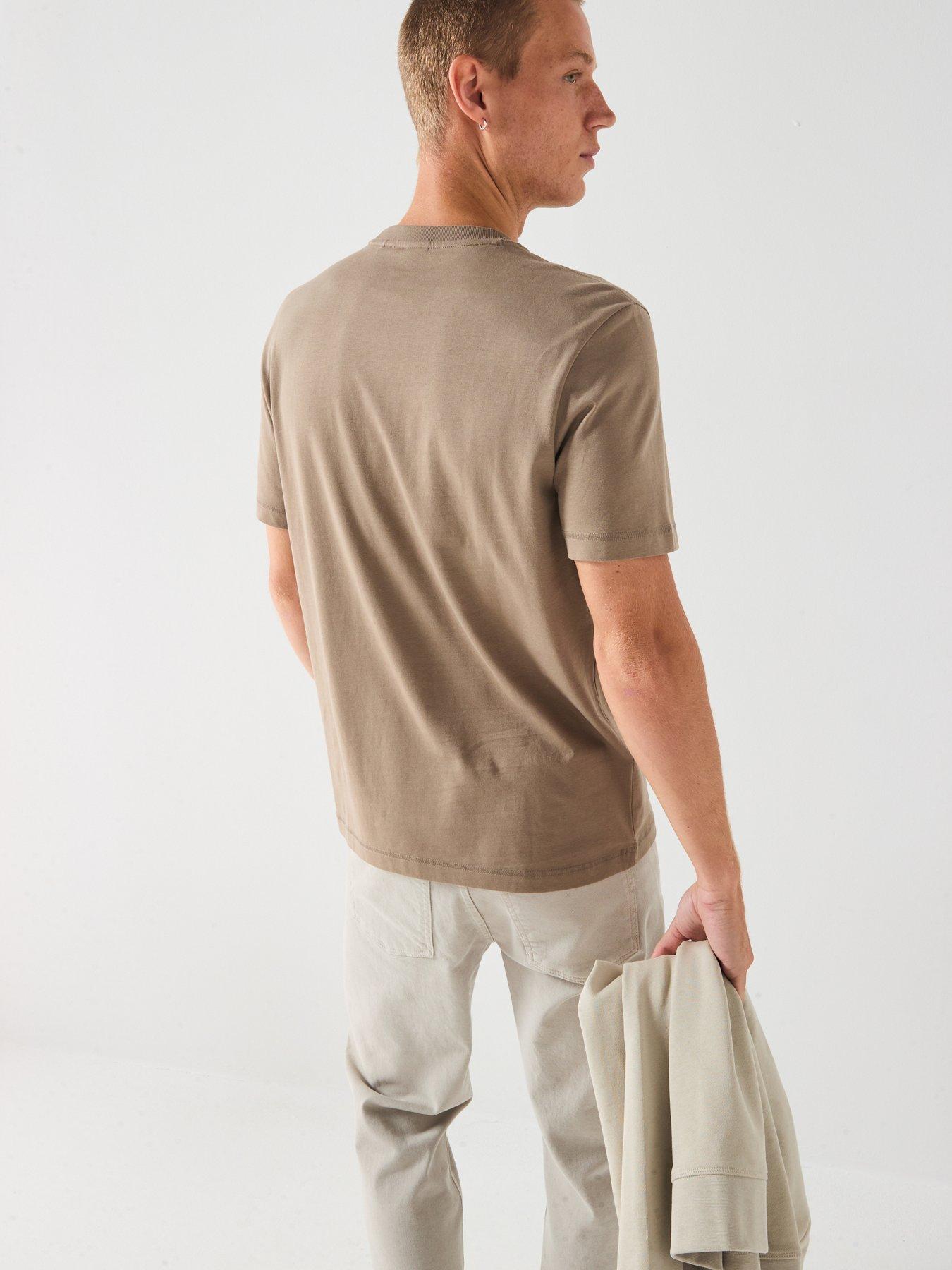 boss-logo-t-shirt-dark-beigedetail