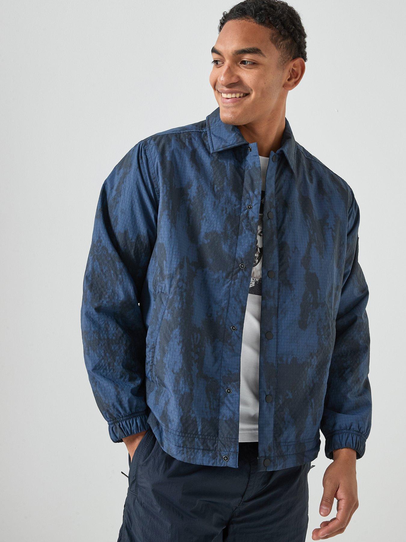 boss-oversize-fit-camo-overshirt-navy